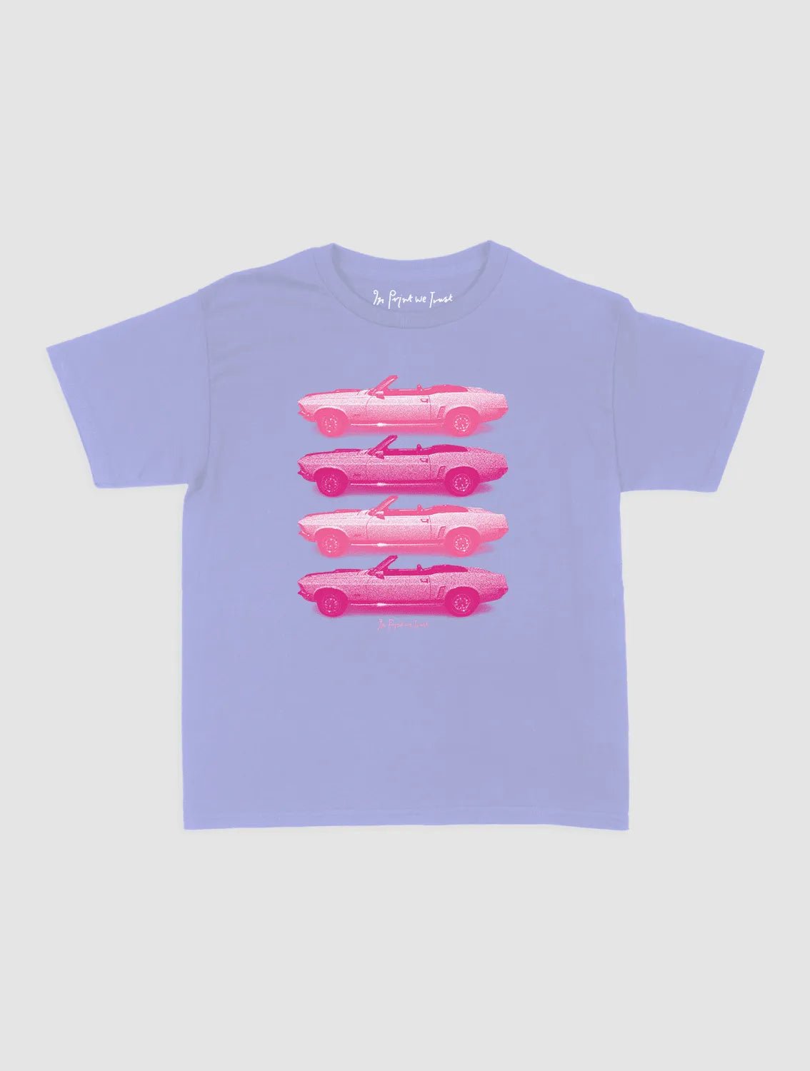 backseat driver baby tee - In Print We Trust