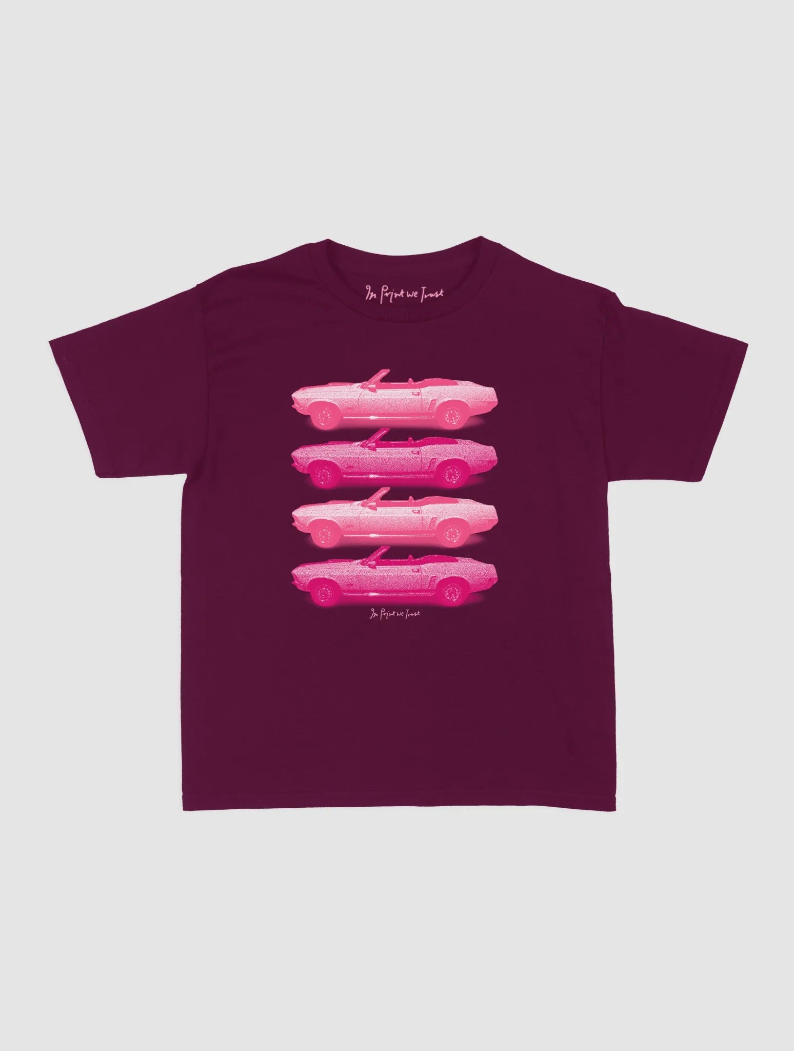 backseat driver baby tee - In Print We Trust