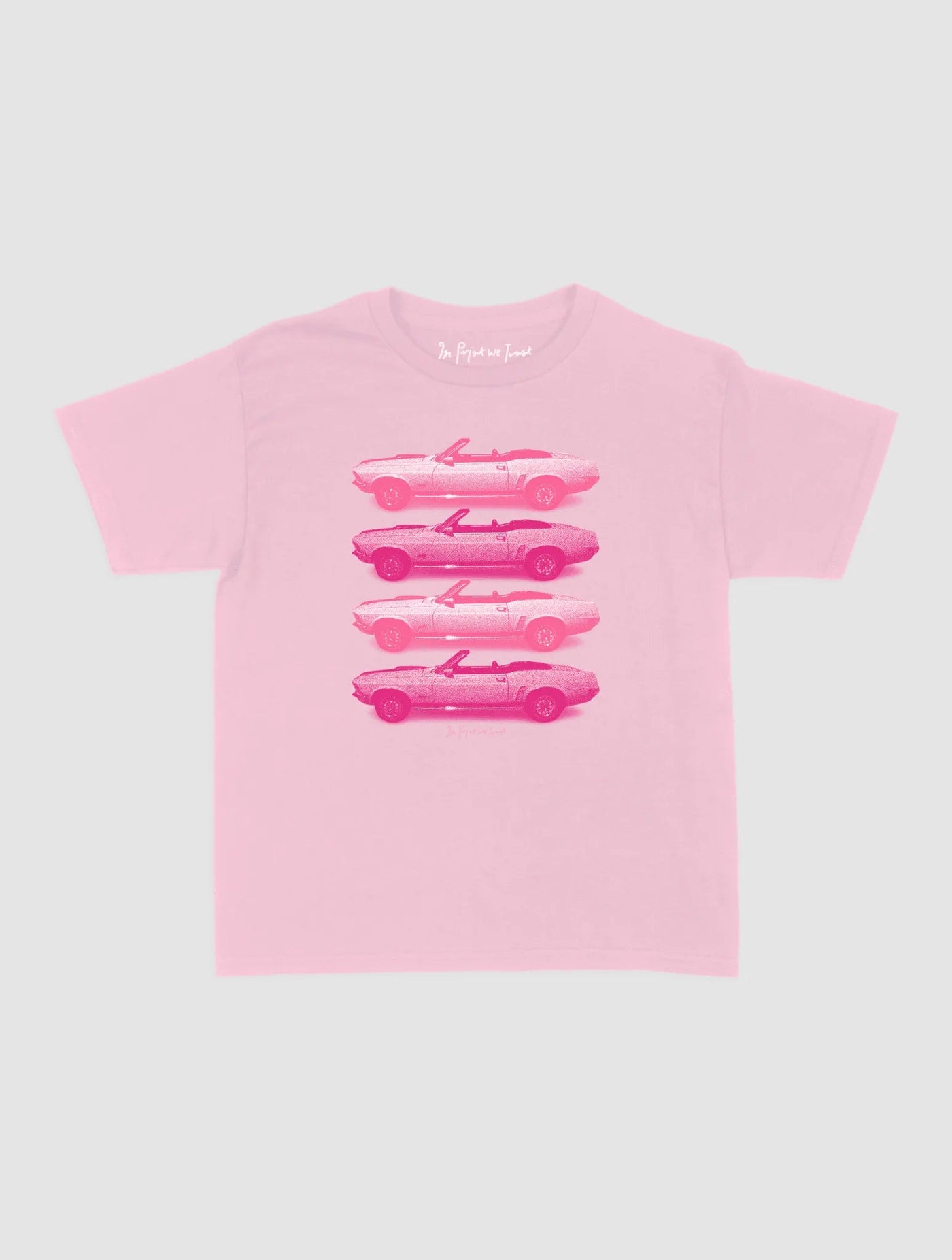 backseat driver baby tee - In Print We Trust