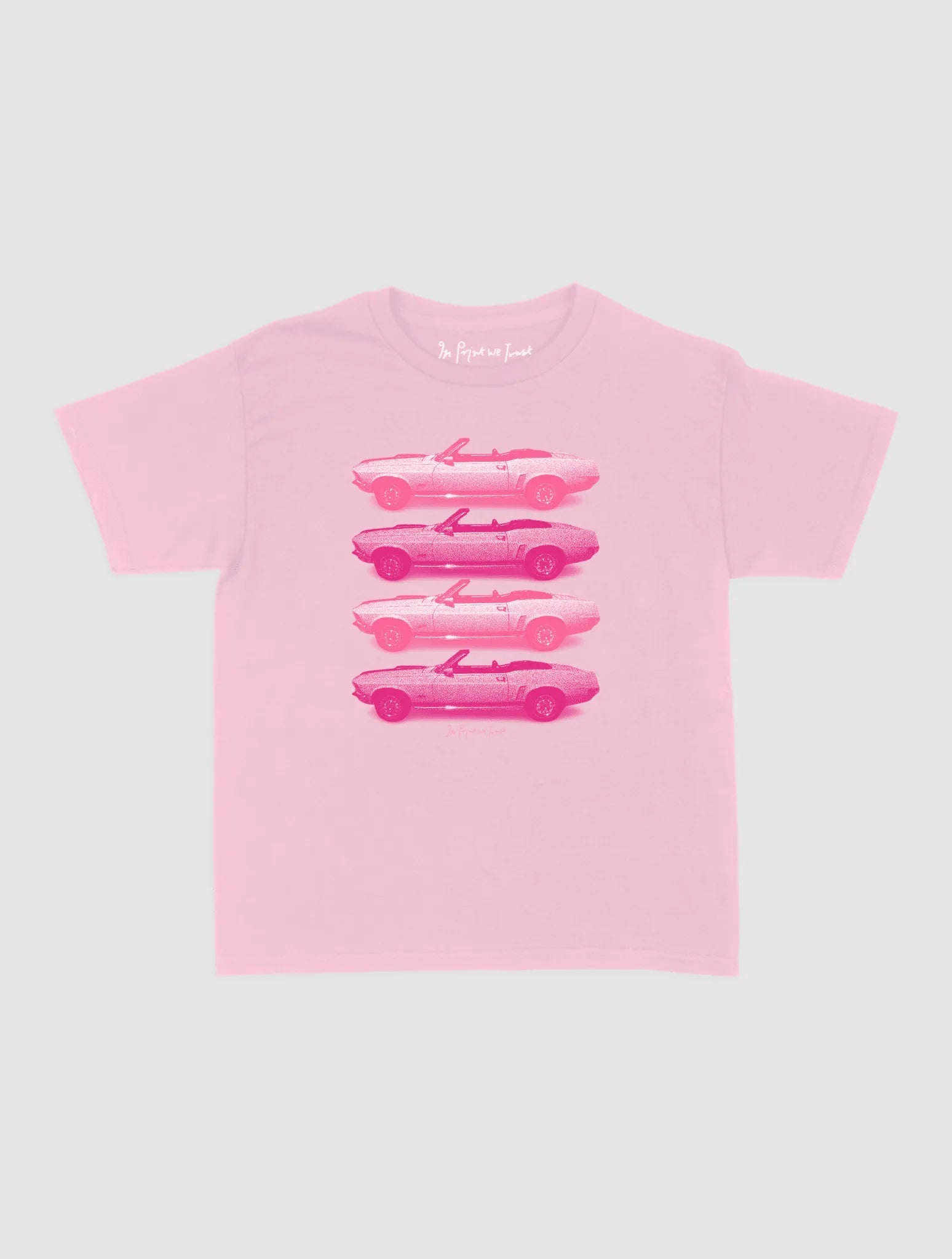 backseat driver baby tee - In Print We Trust