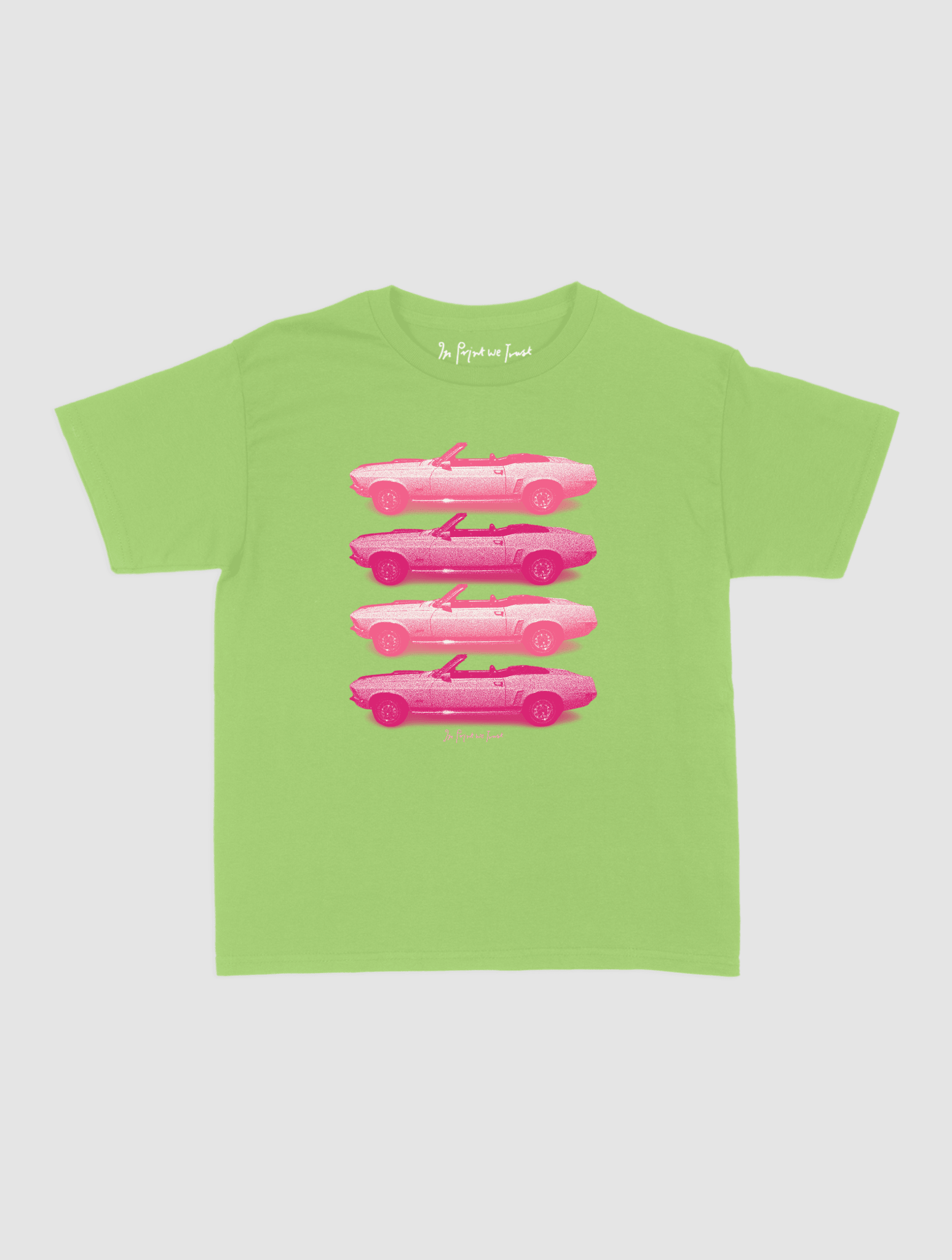 backseat driver baby tee - In Print We Trust