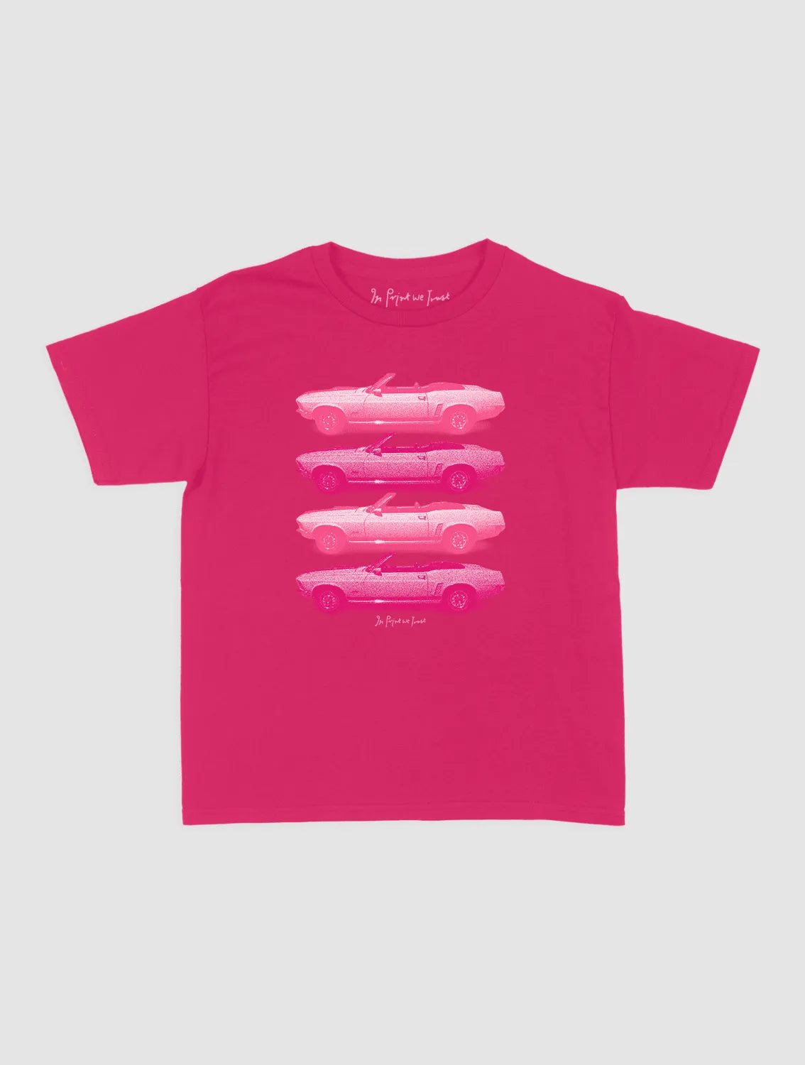 backseat driver baby tee - In Print We Trust