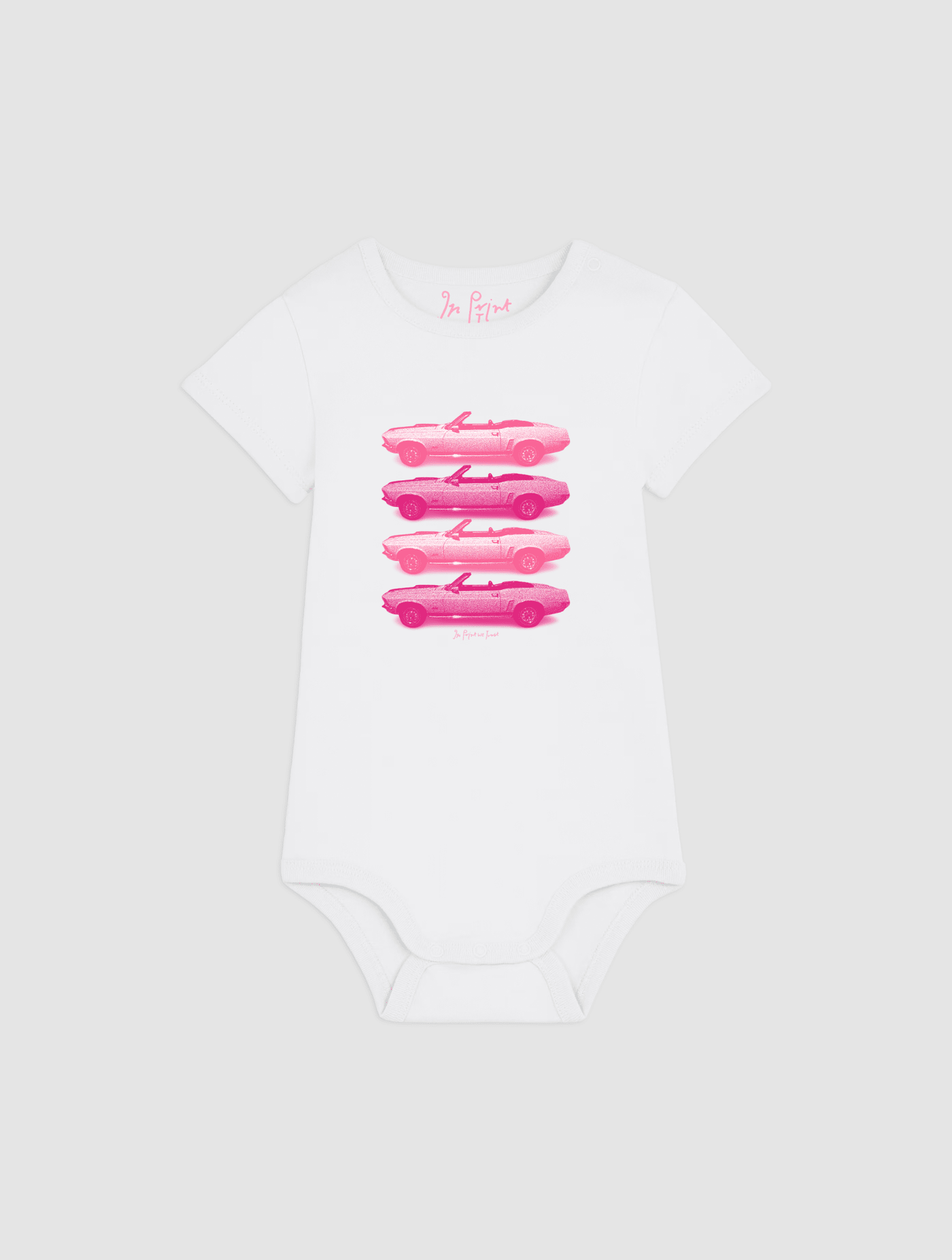 backseat driver bodysuit for babies - In Print We Trust