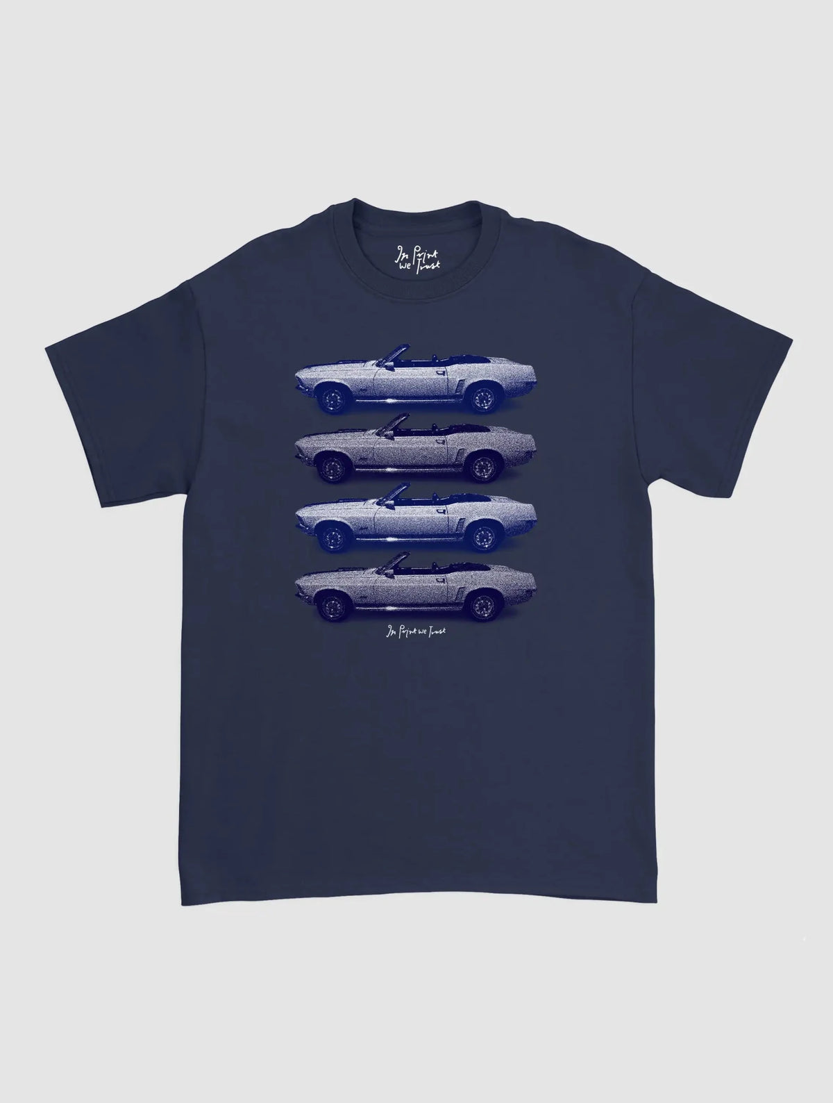 backseat driver classic tee - In Print We Trust