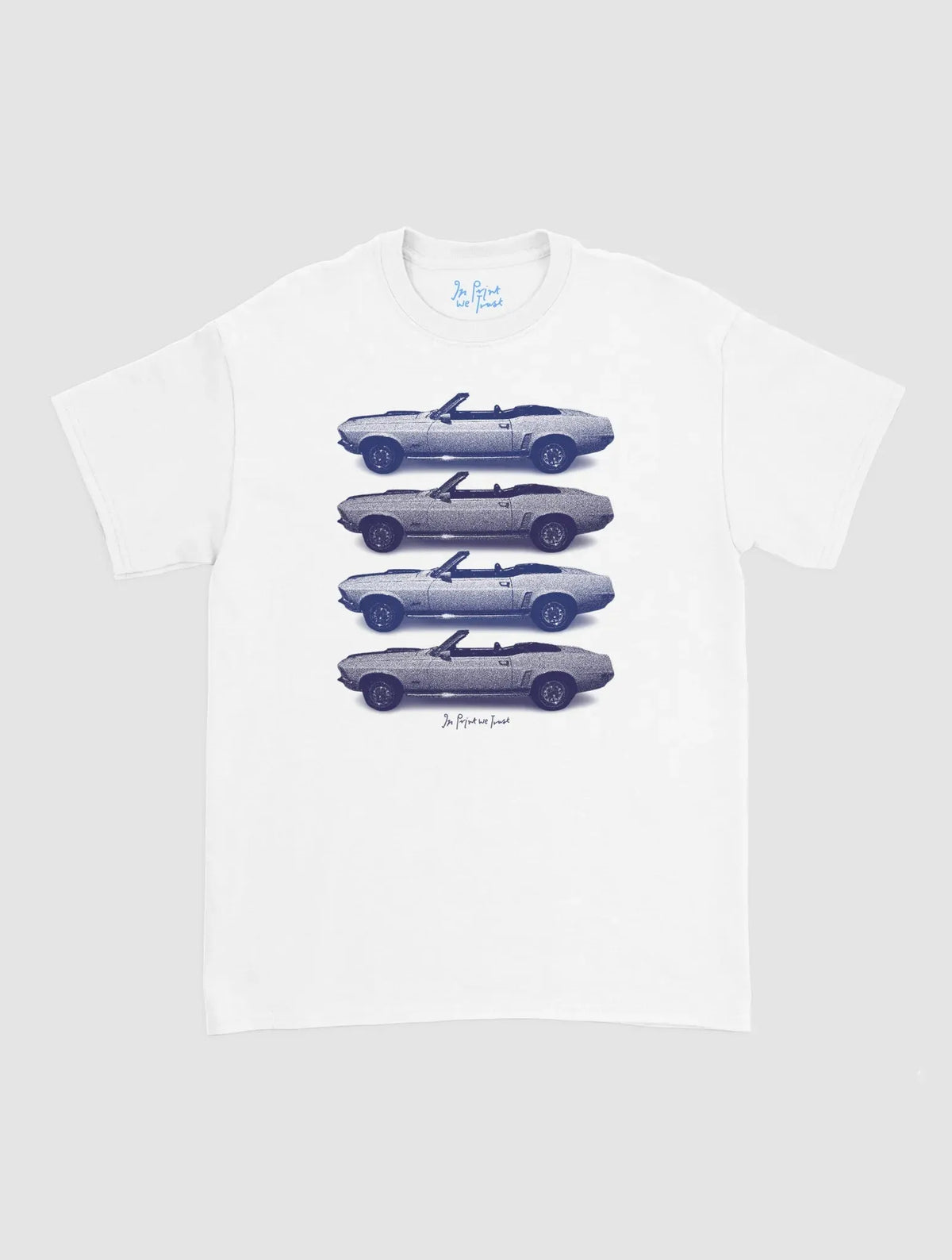 backseat driver classic tee - In Print We Trust