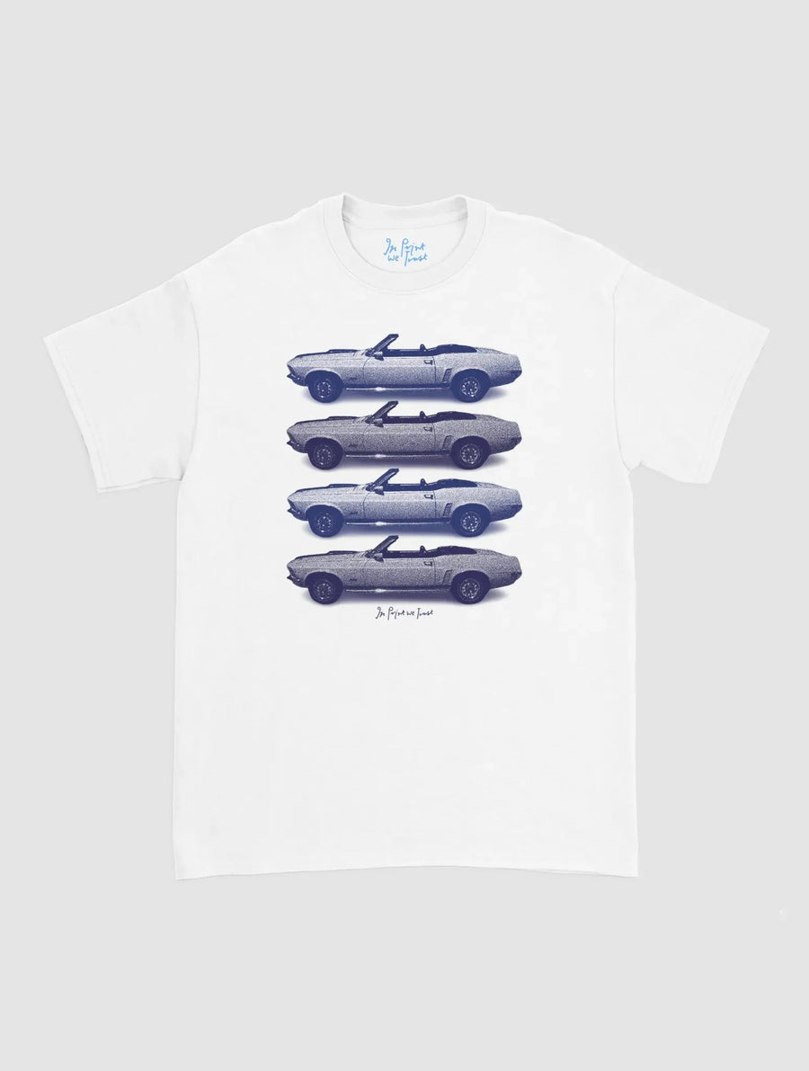backseat driver classic tee - In Print We Trust
