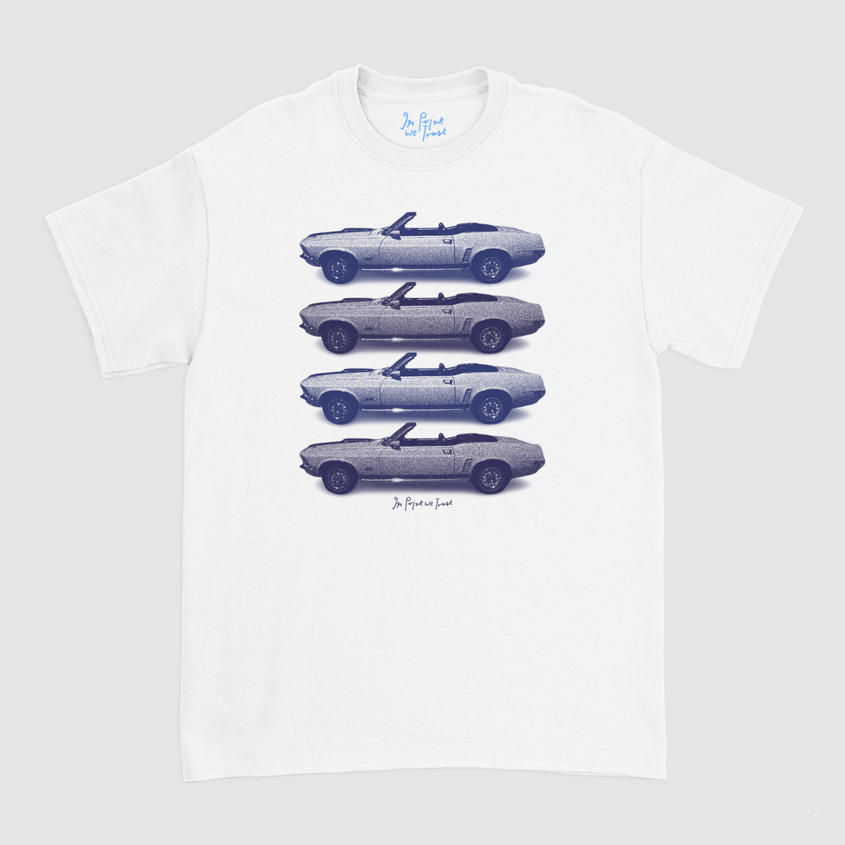 【In print we trust】backseat d baby Tシャツ backseat driver baby tee