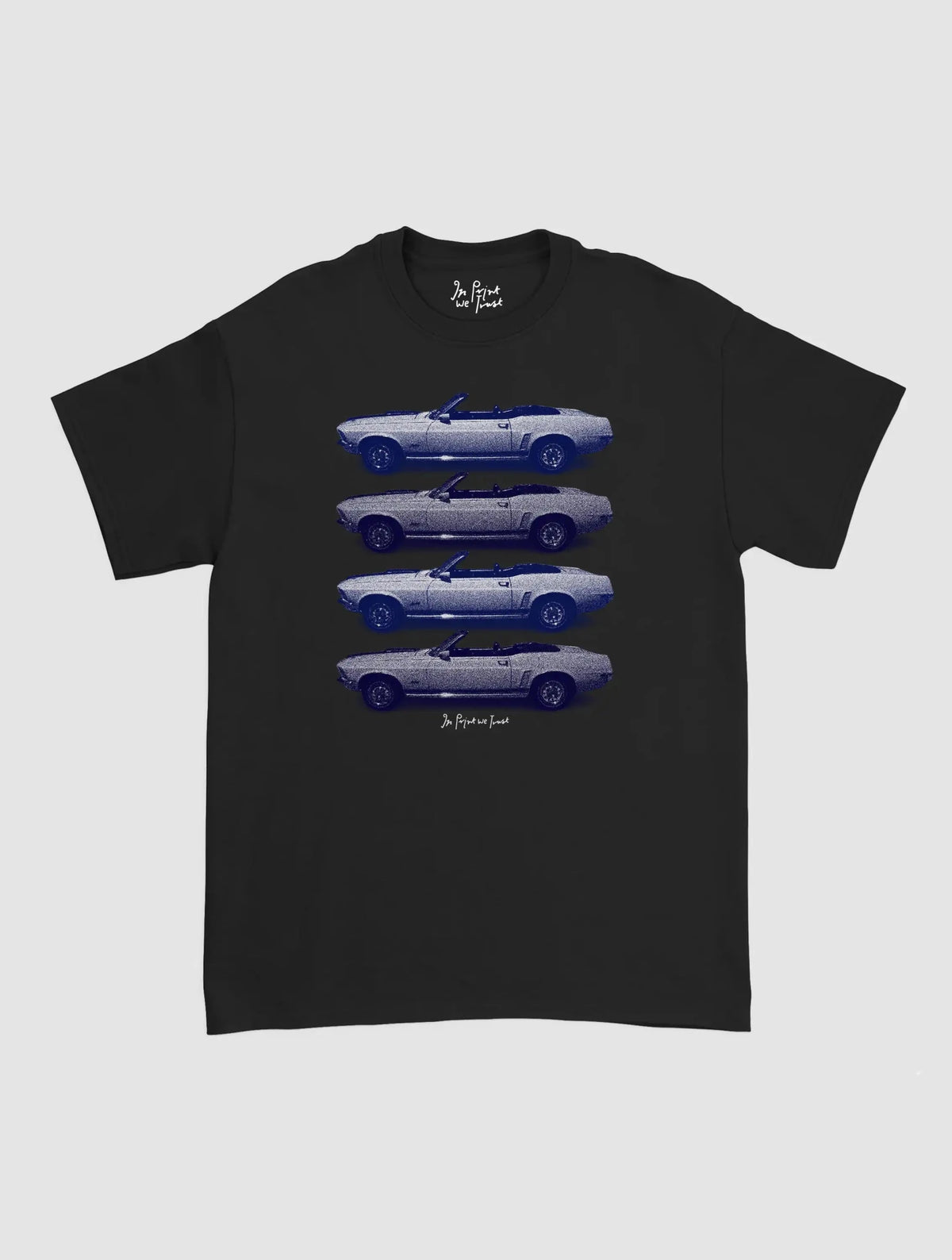 backseat driver classic tee - In Print We Trust