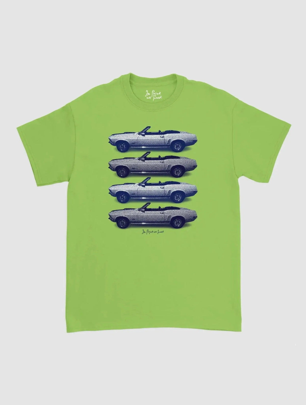 backseat driver classic tee - In Print We Trust
