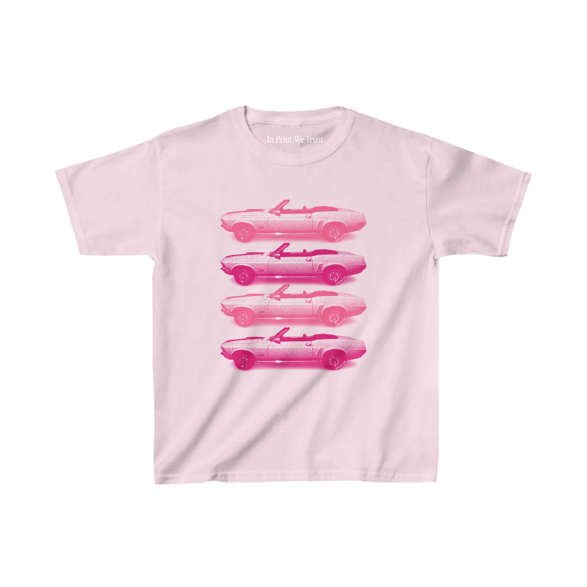 backseat driver essential baby tee - In Print We Trust