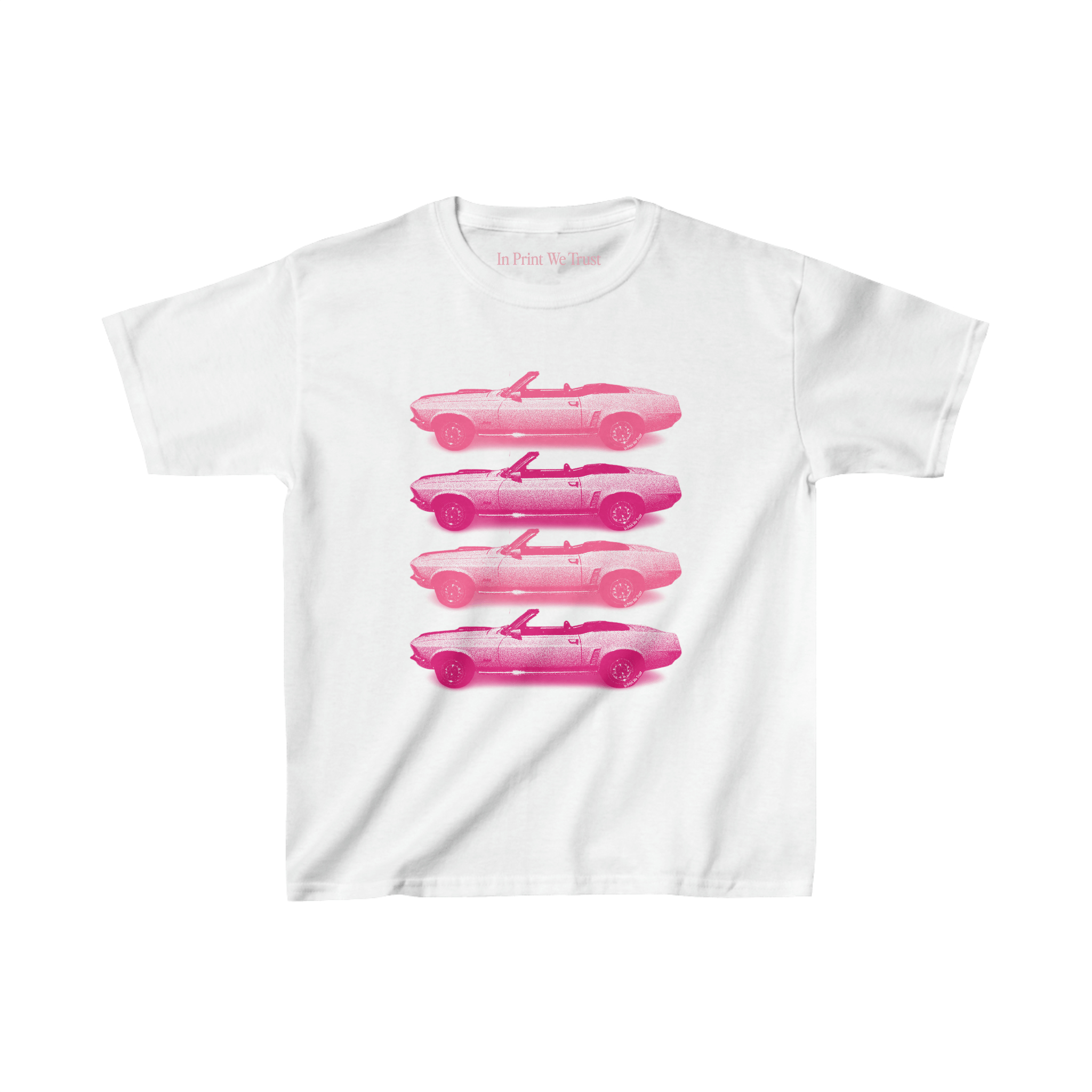 backseat driver essential baby tee - In Print We Trust