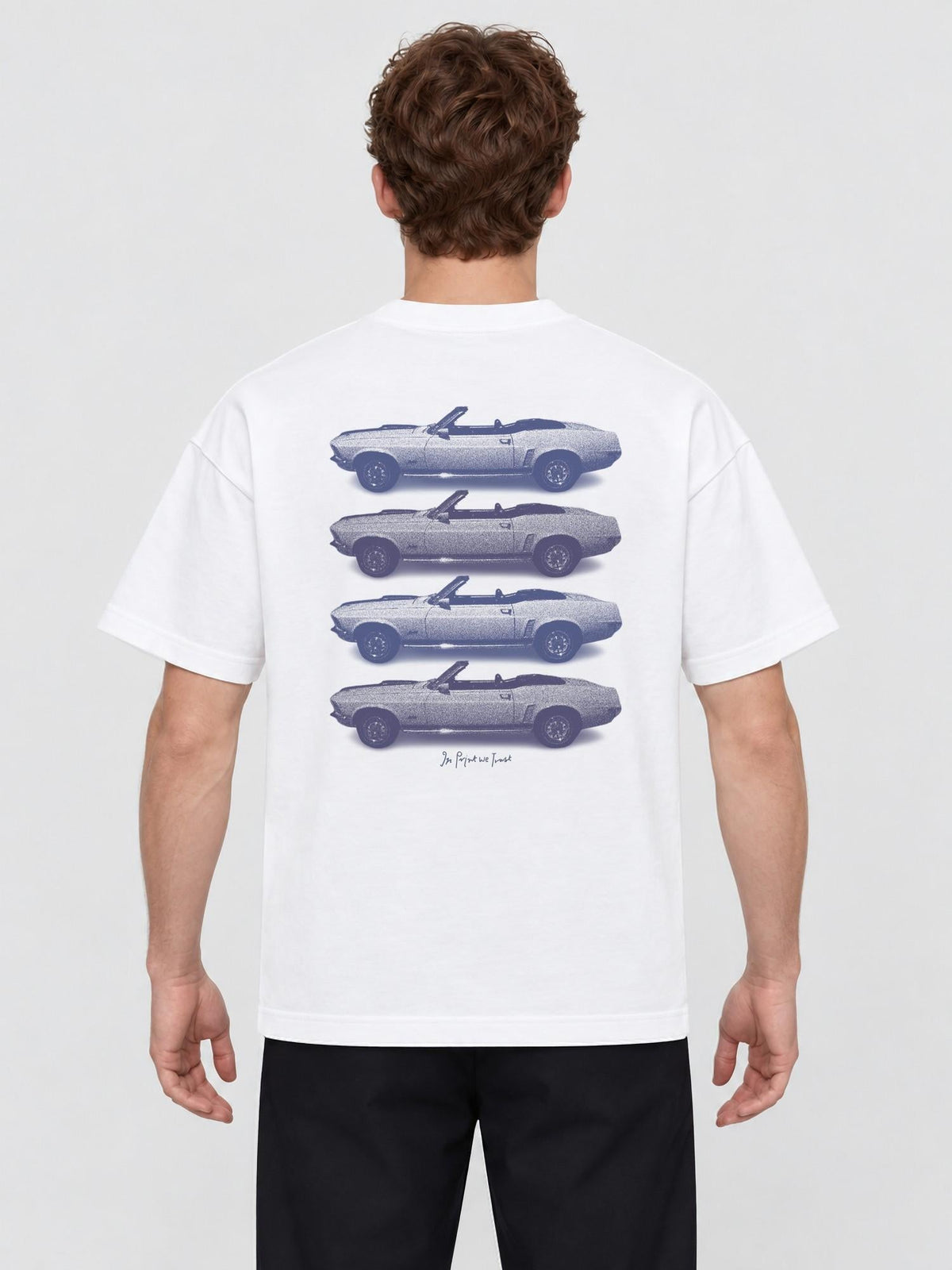 backseat driver heavyweight tee - In Print We Trust