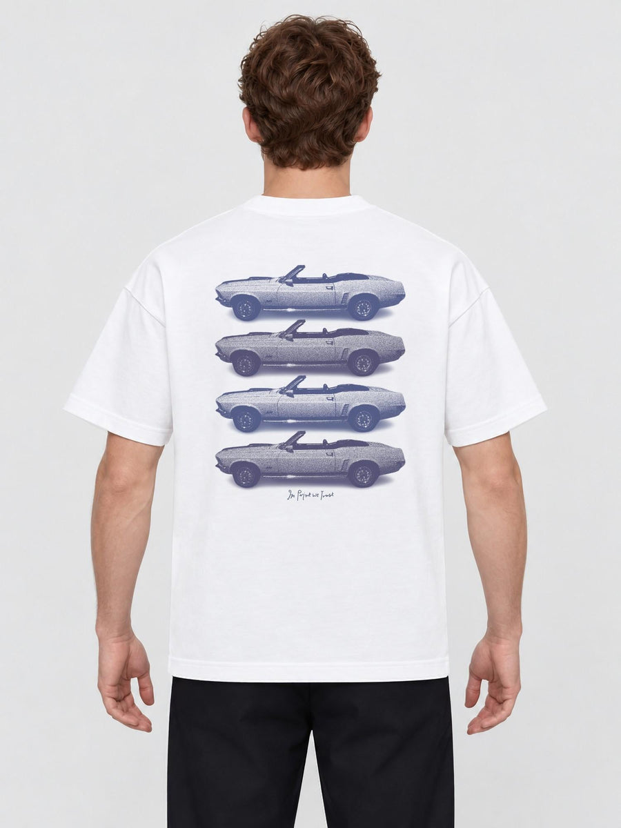 backseat driver heavyweight tee - In Print We Trust