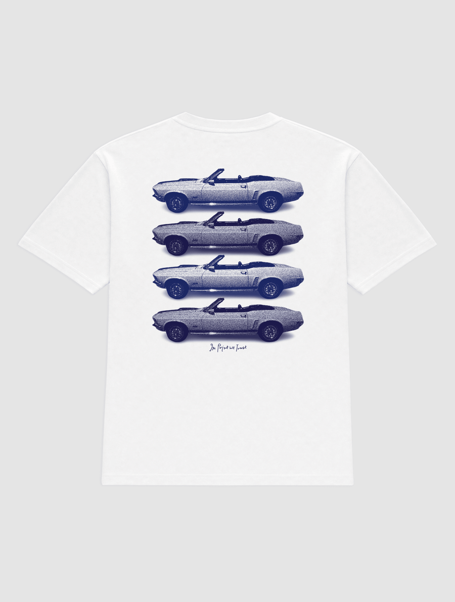 backseat driver heavyweight tee - In Print We Trust