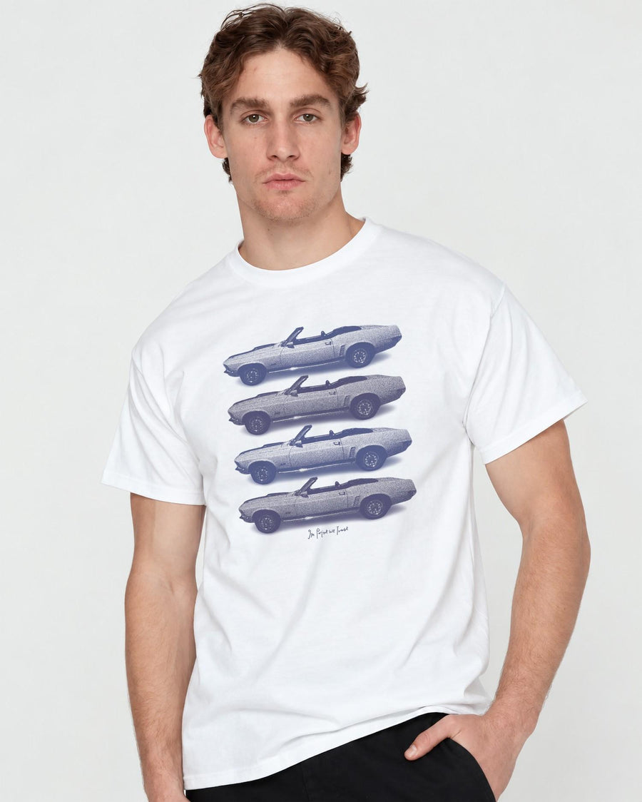 backseat driver classic tee - In Print We Trust