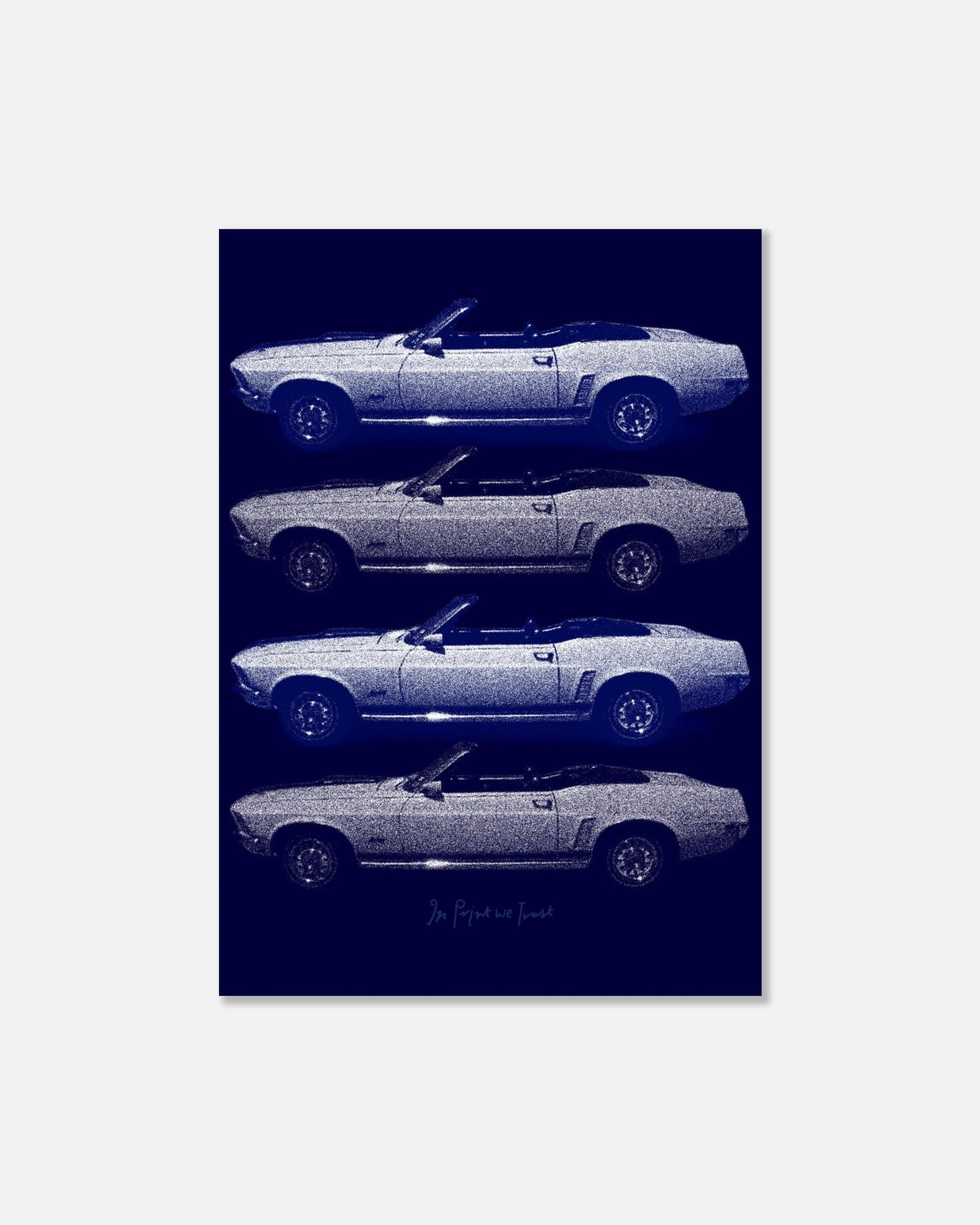 backseat driver print - In Print We Trust