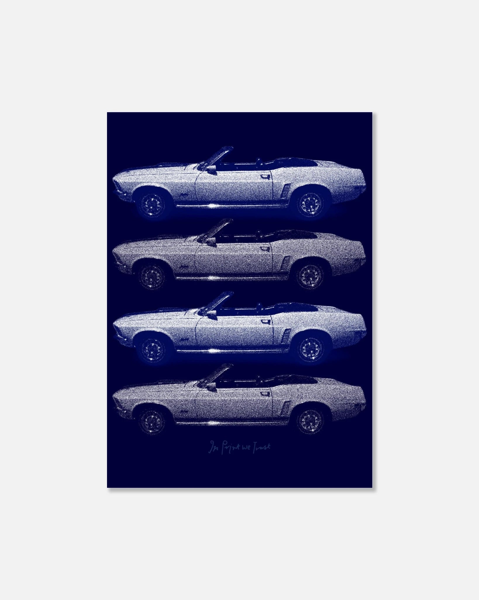 backseat driver print - In Print We Trust