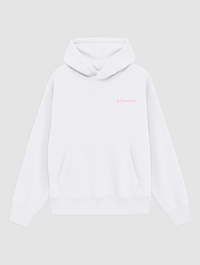 backseat driver white hoodie - In Print We Trust