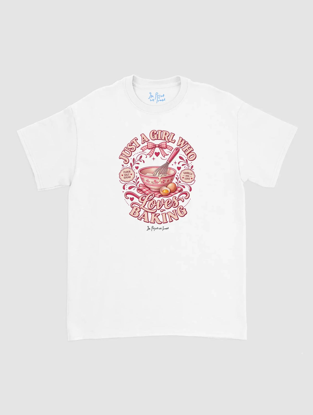 baking girl - In Print We Trust
