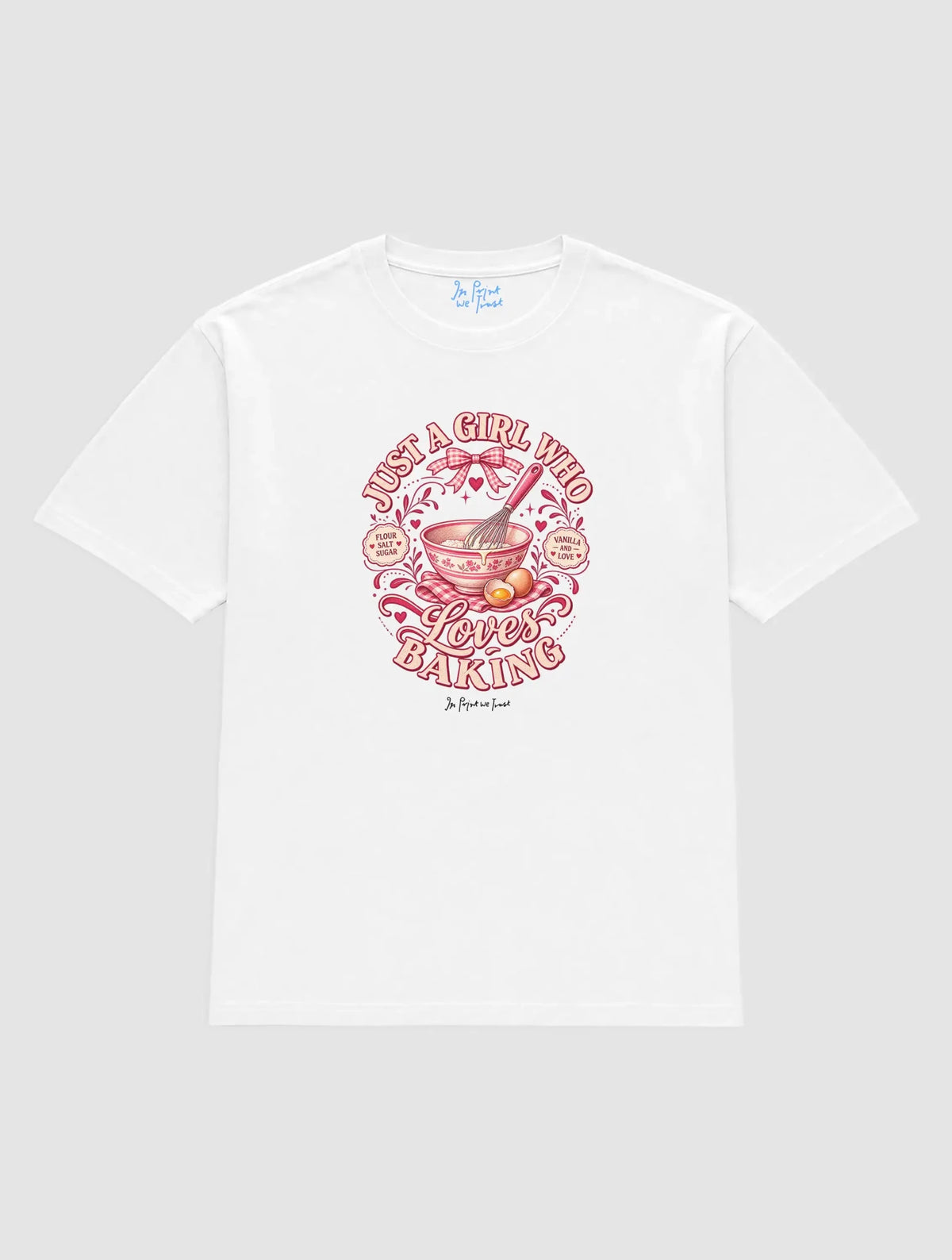 baking girl - In Print We Trust