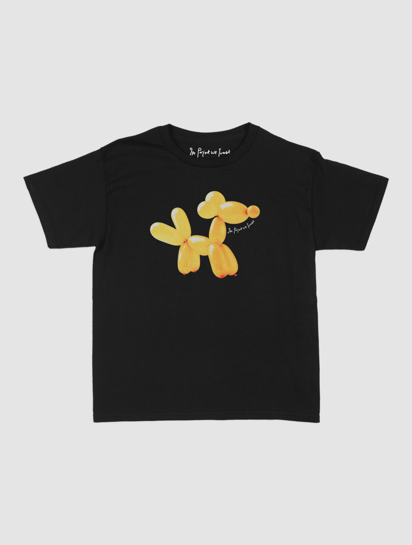 balloon animal baby tee - In Print We Trust