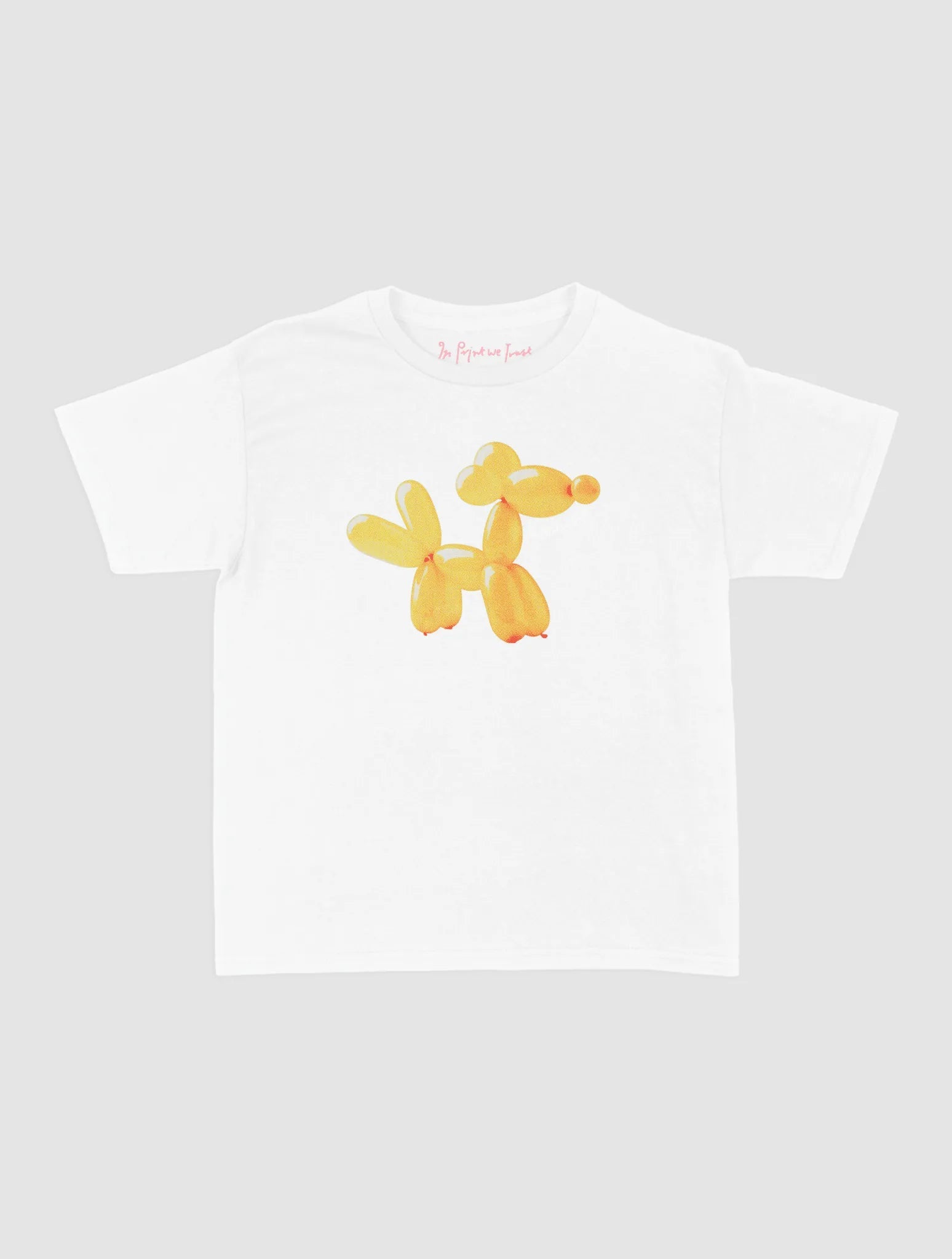 balloon animal baby tee - In Print We Trust