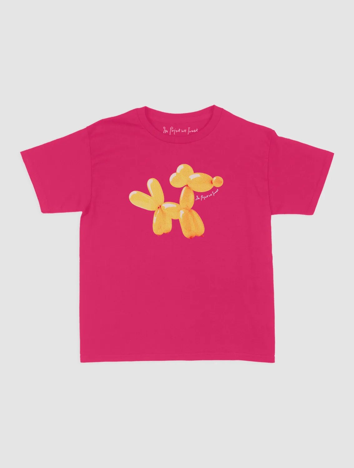 balloon animal baby tee - In Print We Trust