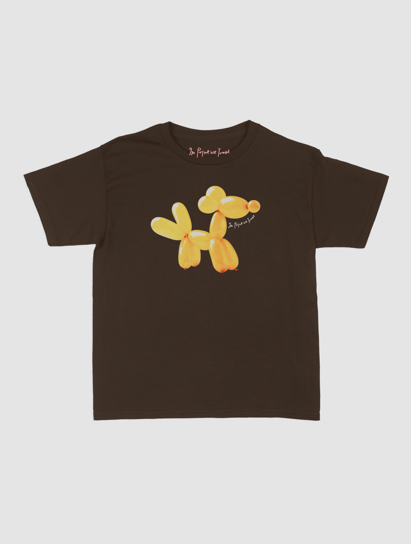 balloon animal baby tee - In Print We Trust