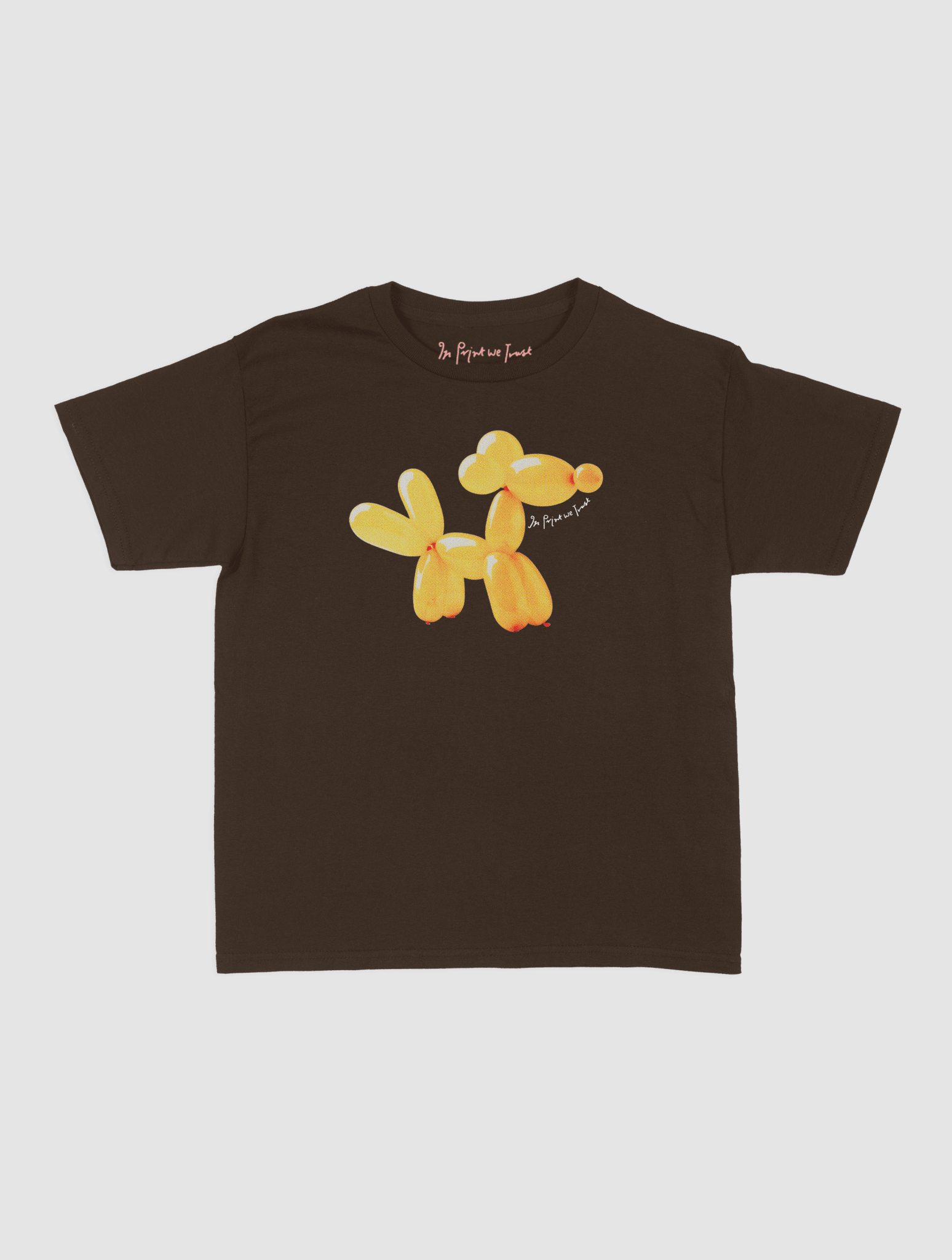 balloon animal baby tee - In Print We Trust