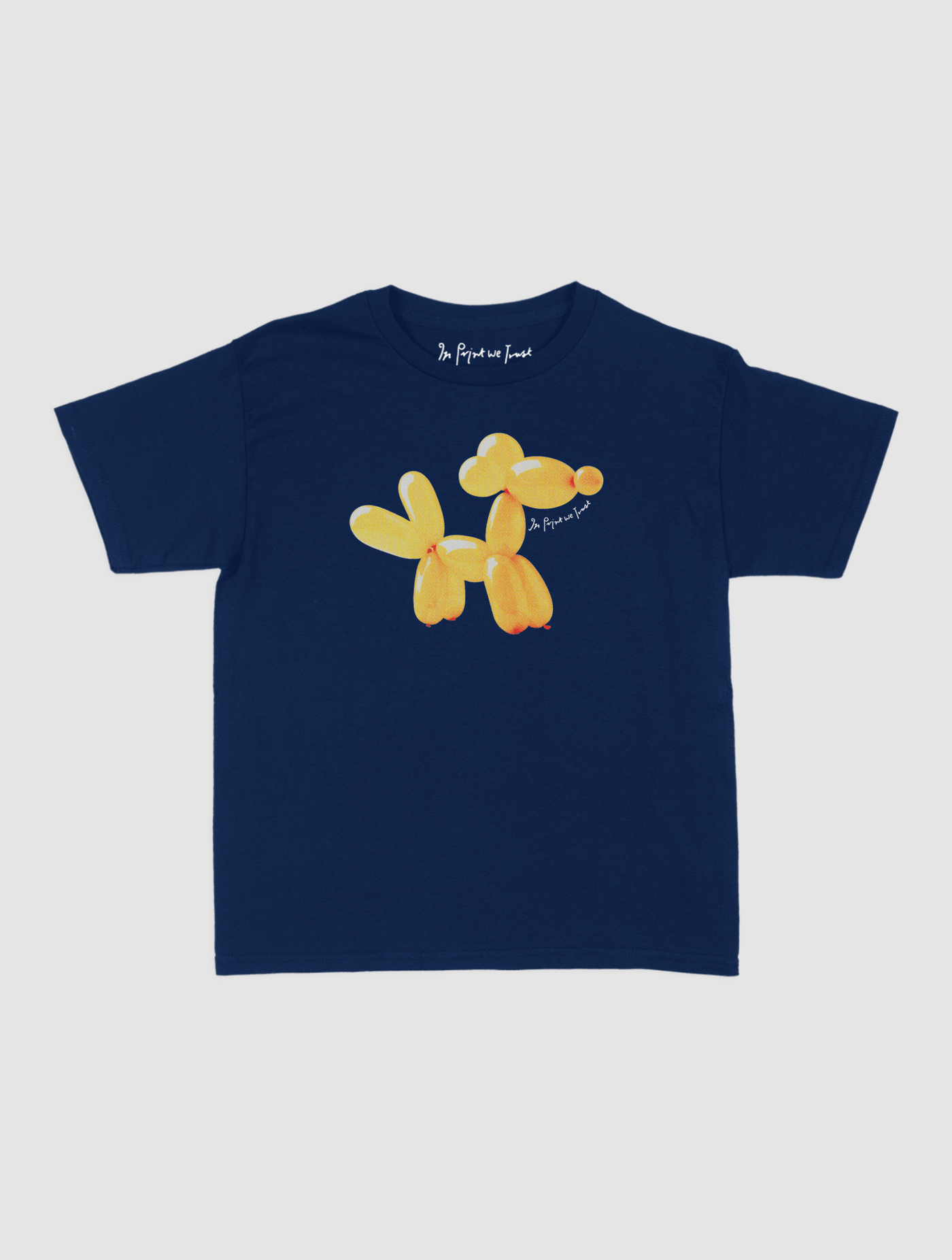 balloon animal baby tee - In Print We Trust