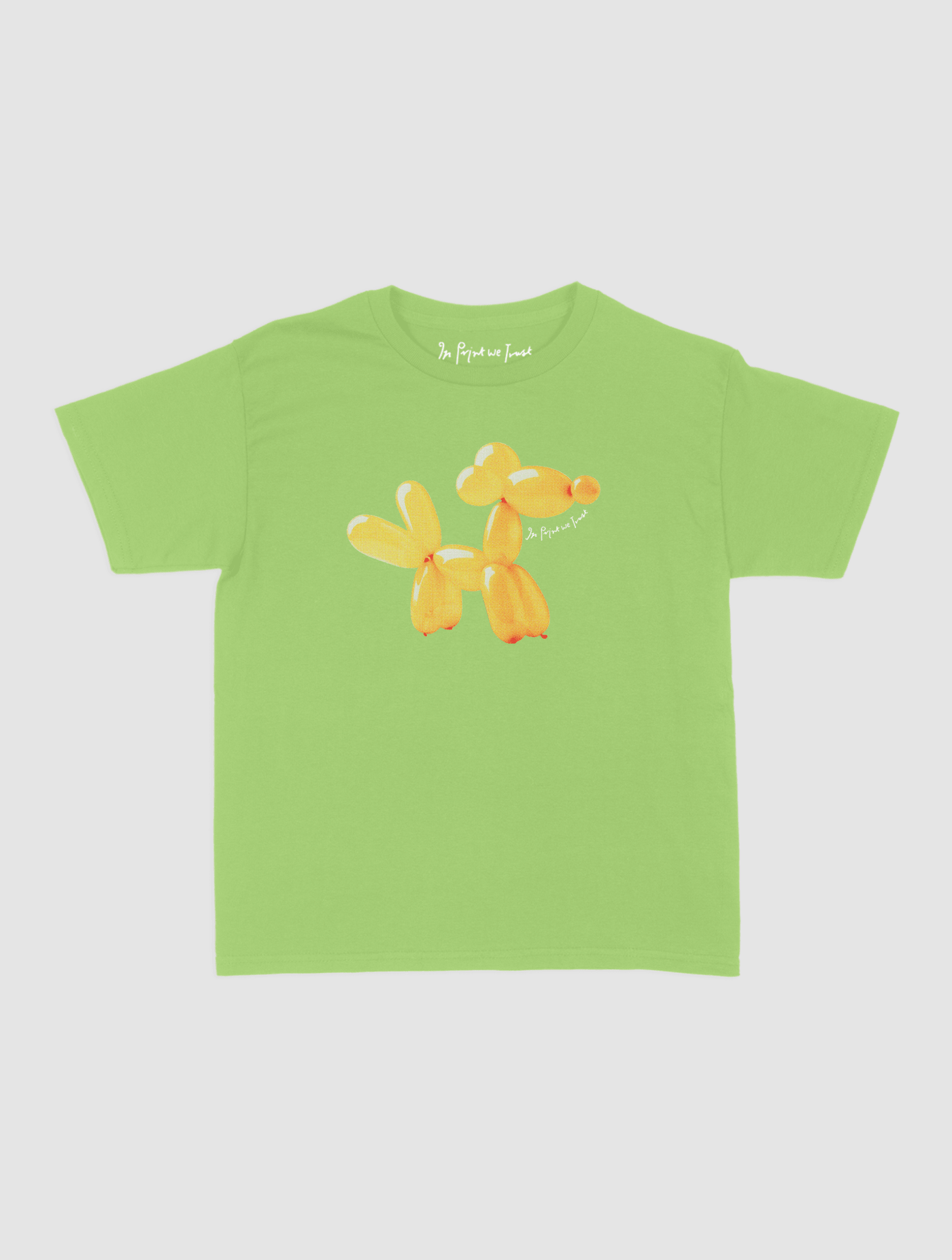 balloon animal baby tee - In Print We Trust