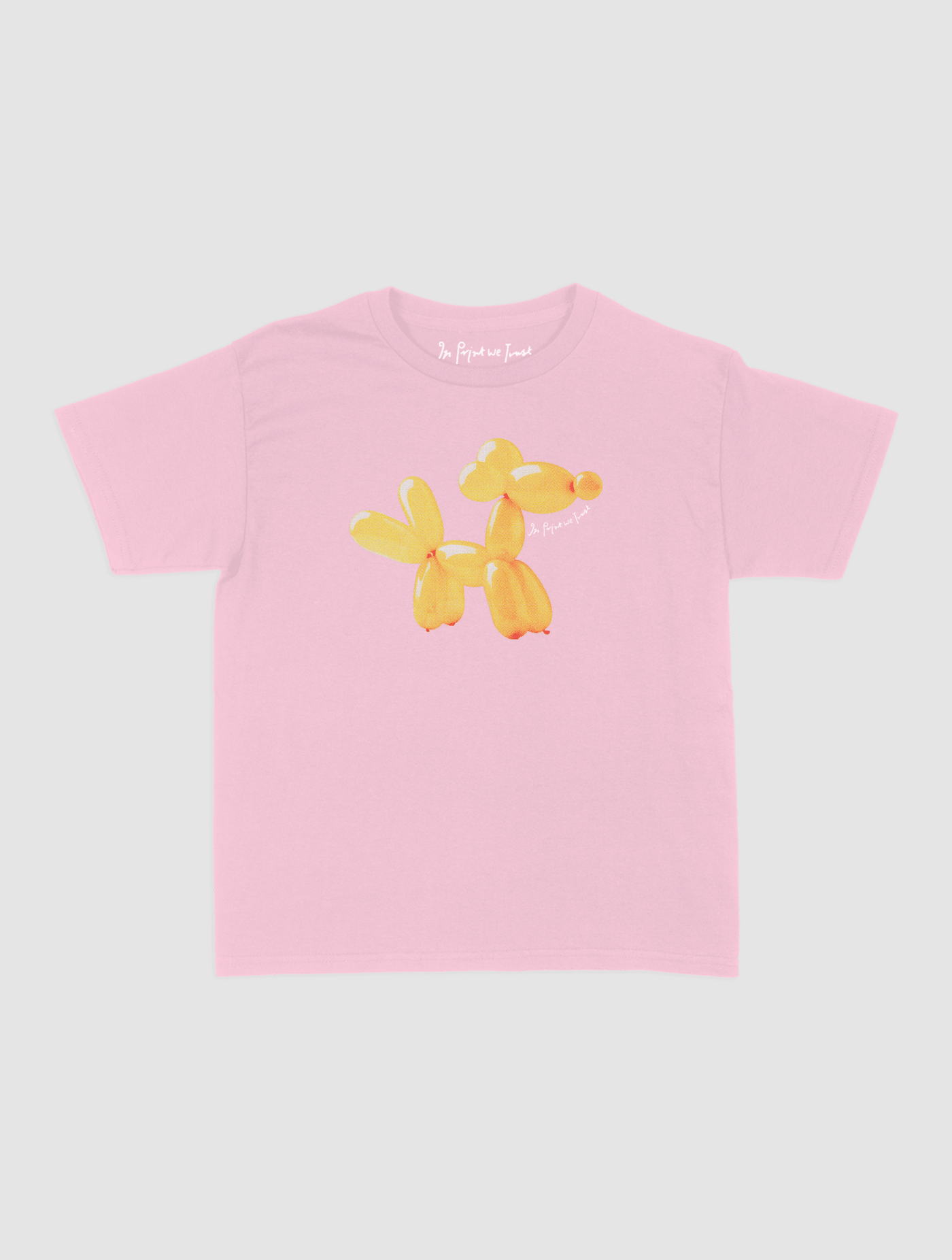 balloon animal baby tee - In Print We Trust