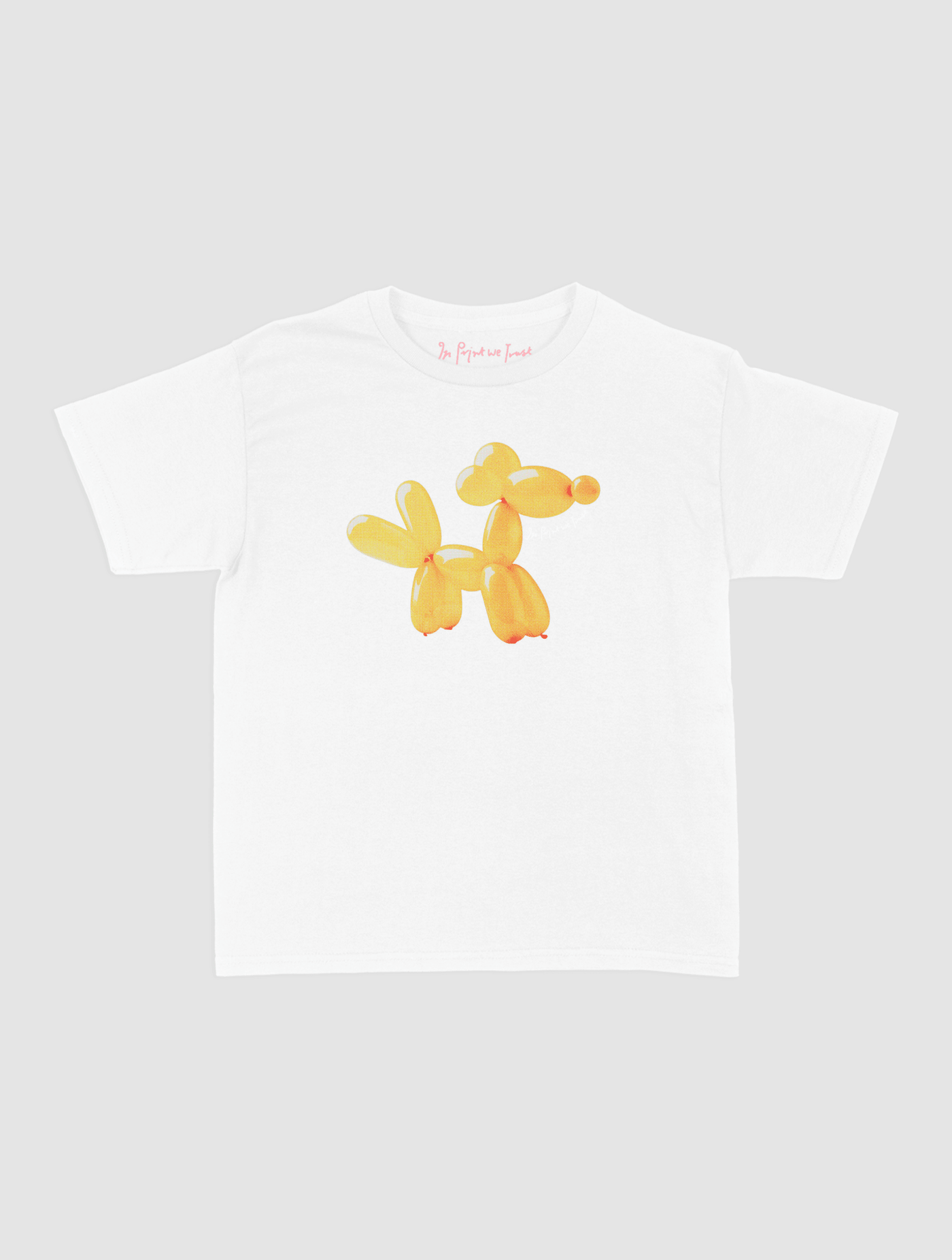 balloon animal baby tee - In Print We Trust