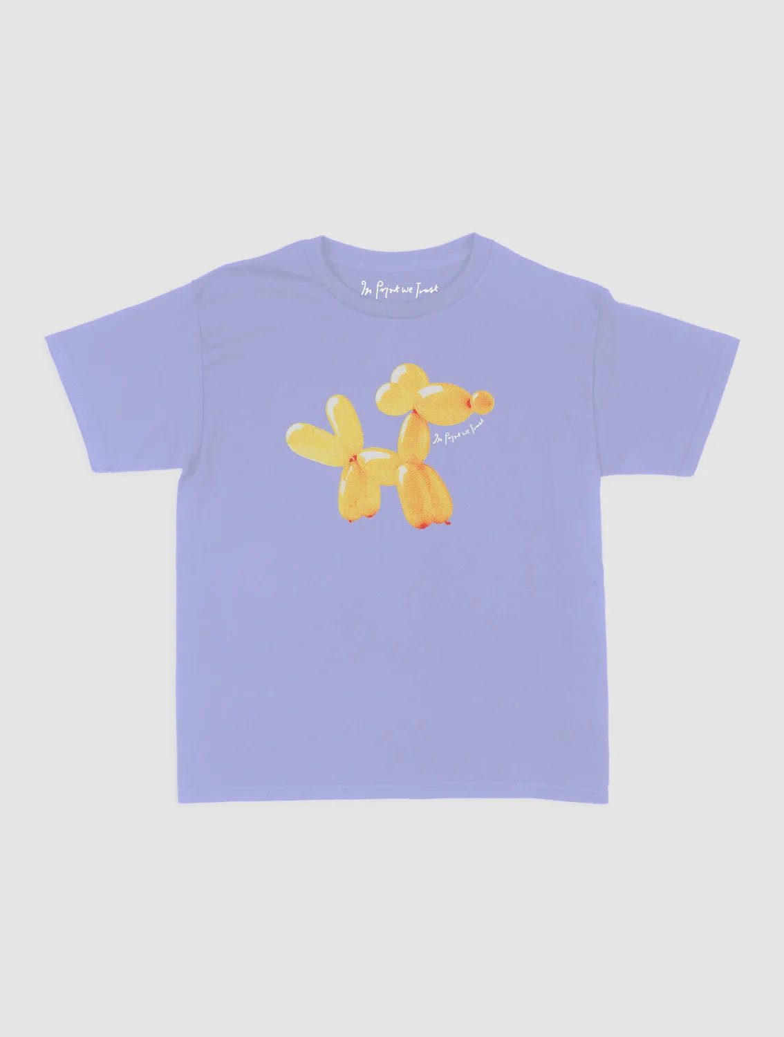 balloon animal baby tee - In Print We Trust