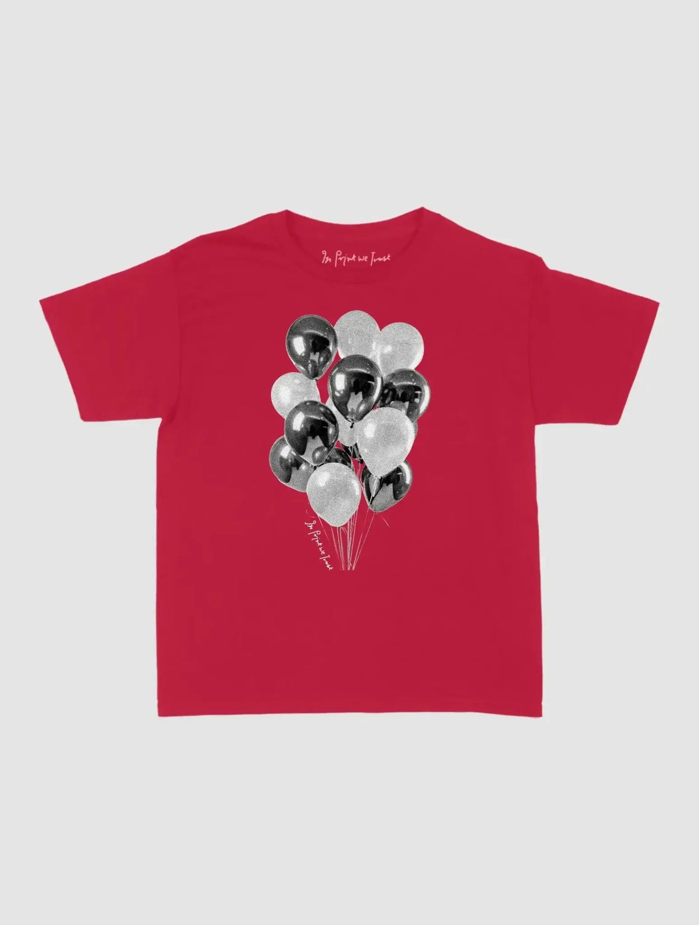 balloons baby tee - In Print We Trust