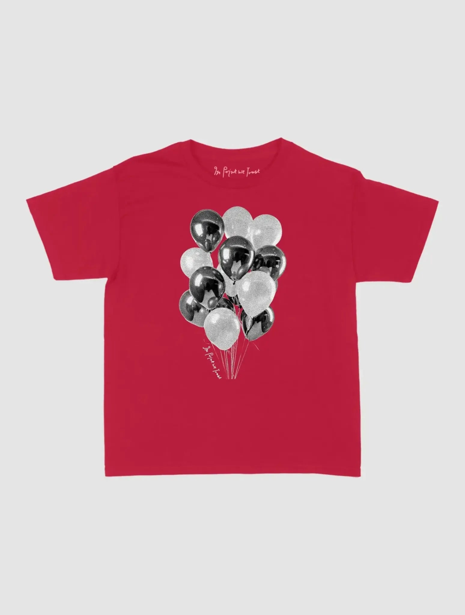 balloons baby tee - In Print We Trust
