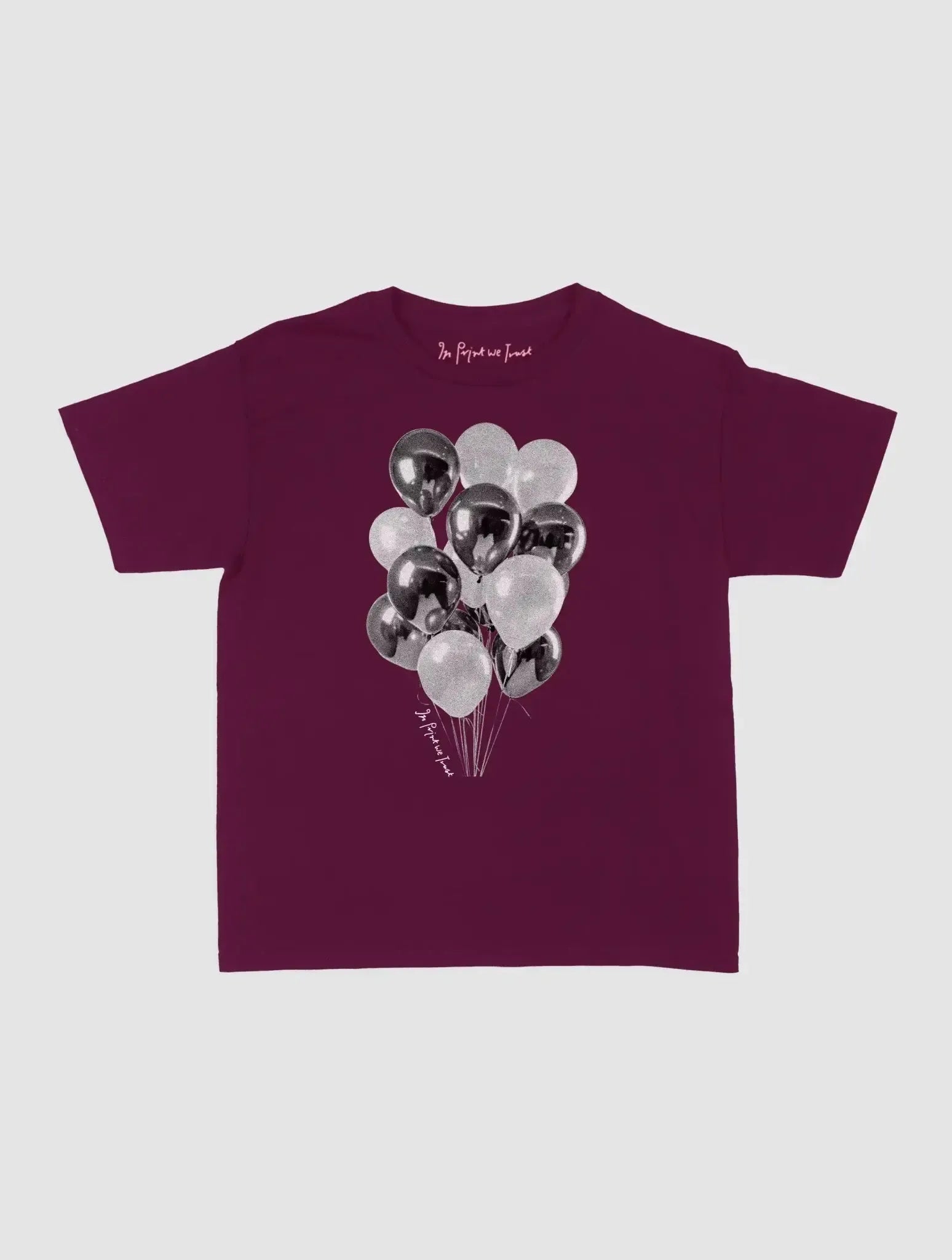 balloons baby tee - In Print We Trust