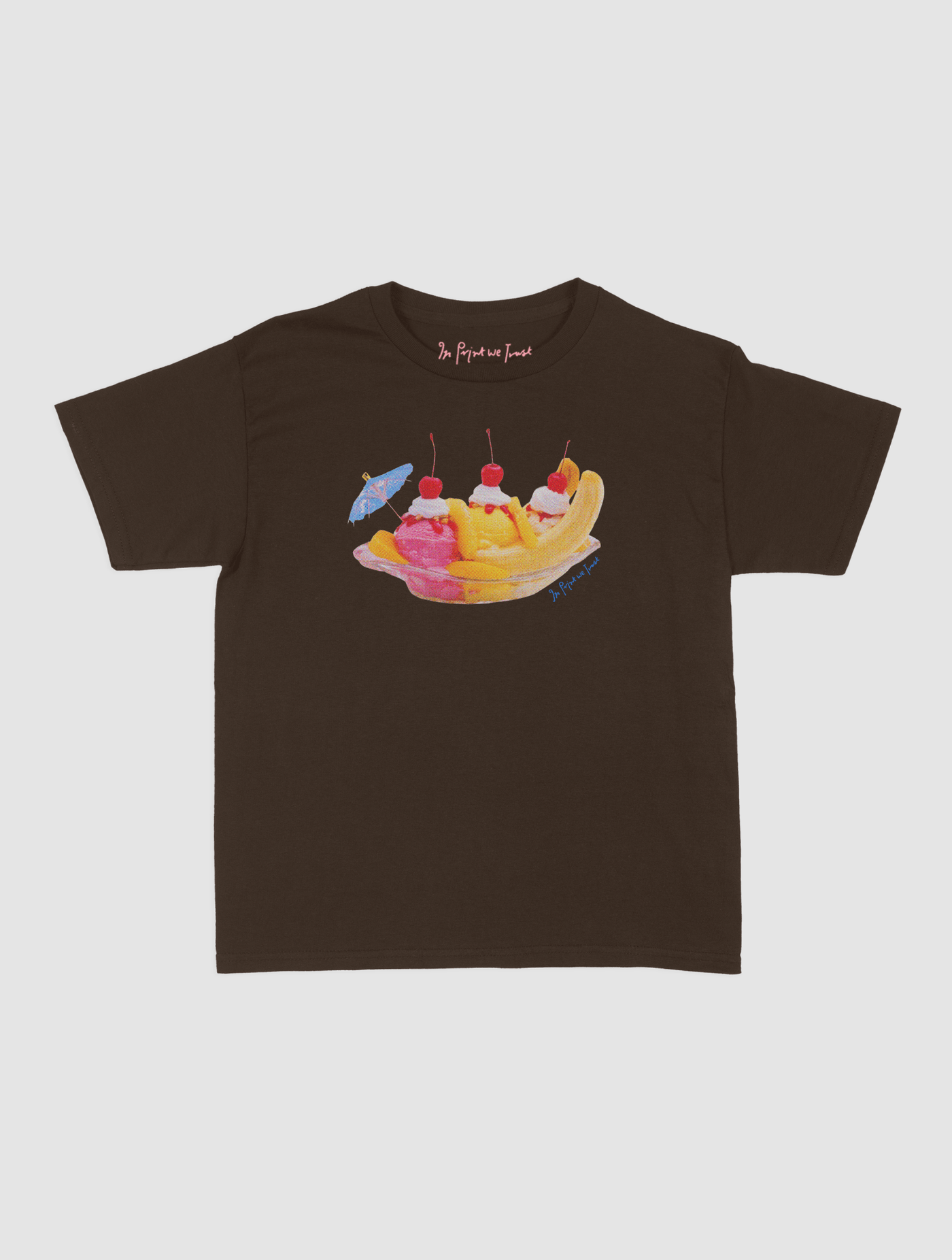 banana split baby tee - In Print We Trust