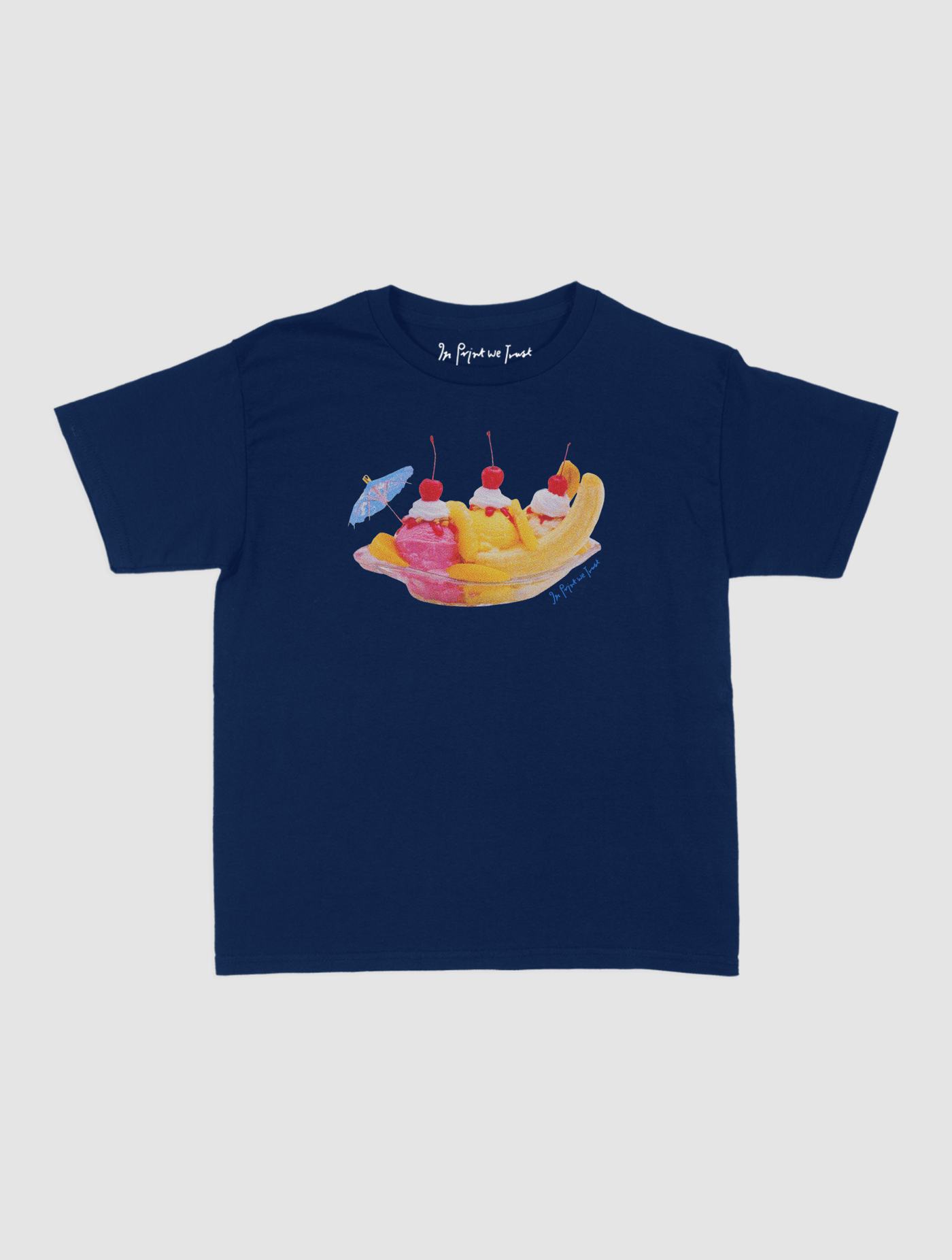 banana split baby tee - In Print We Trust