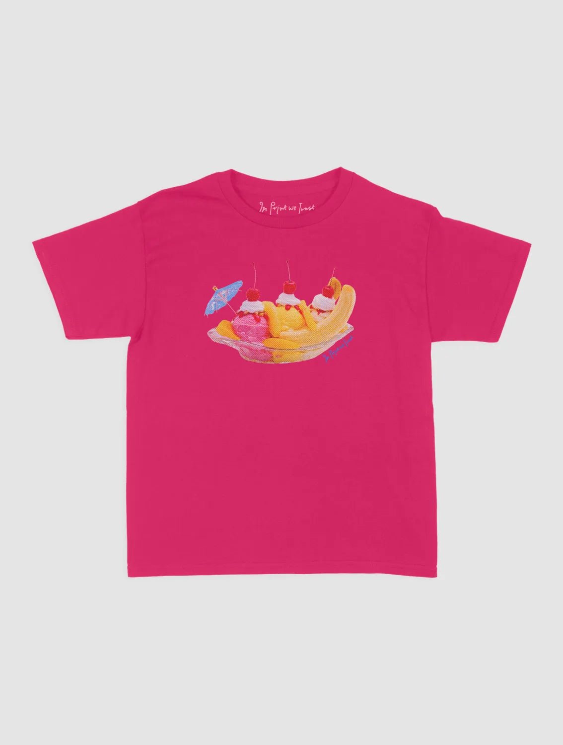 banana split baby tee - In Print We Trust