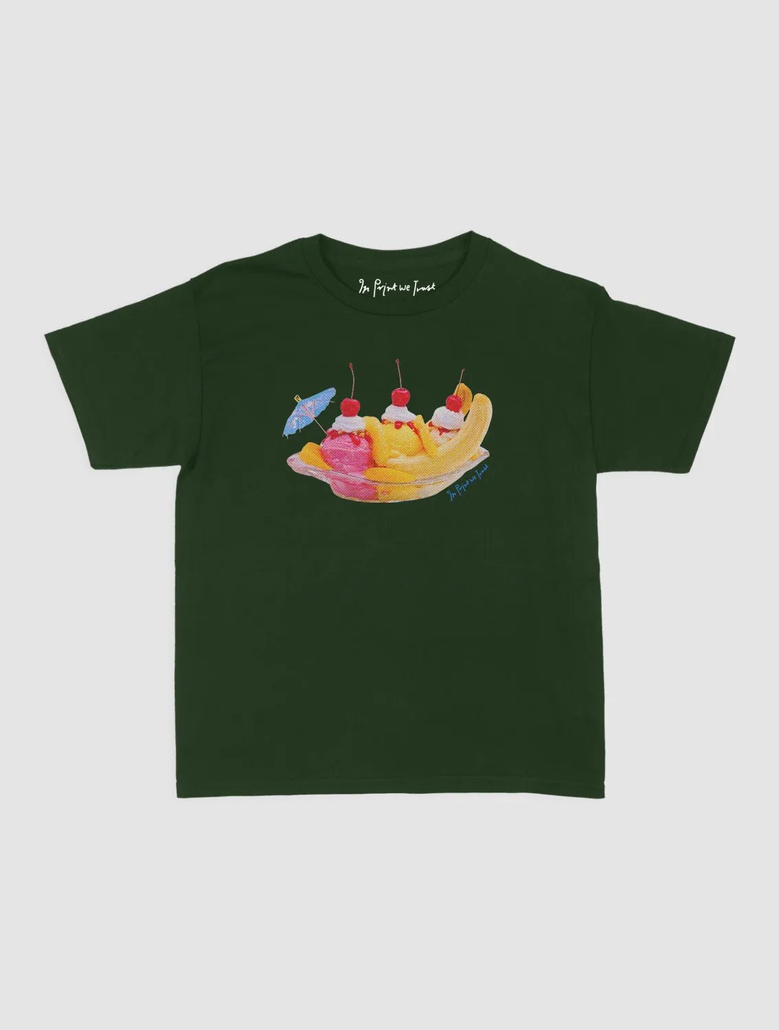 banana split baby tee - In Print We Trust