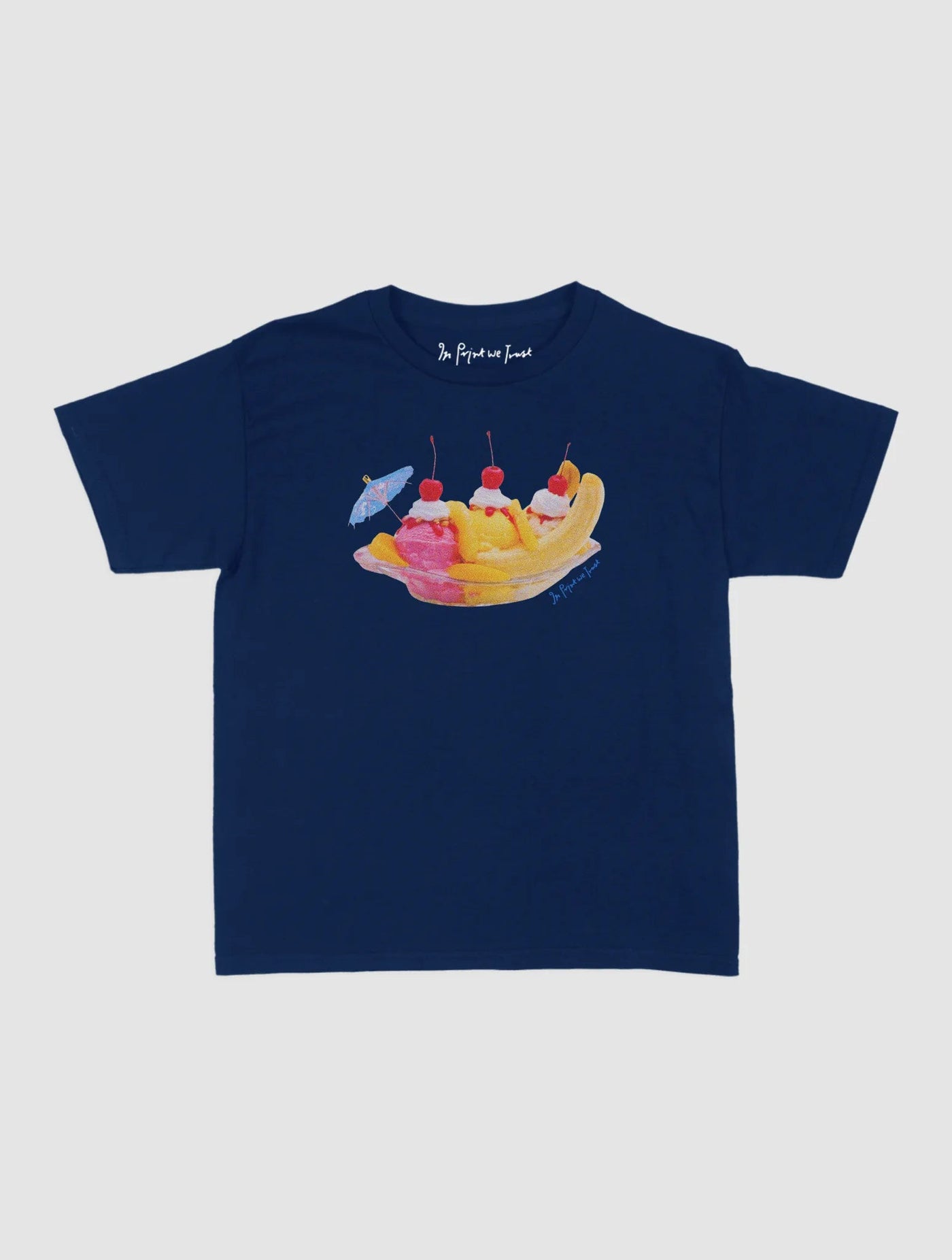 banana split baby tee - In Print We Trust