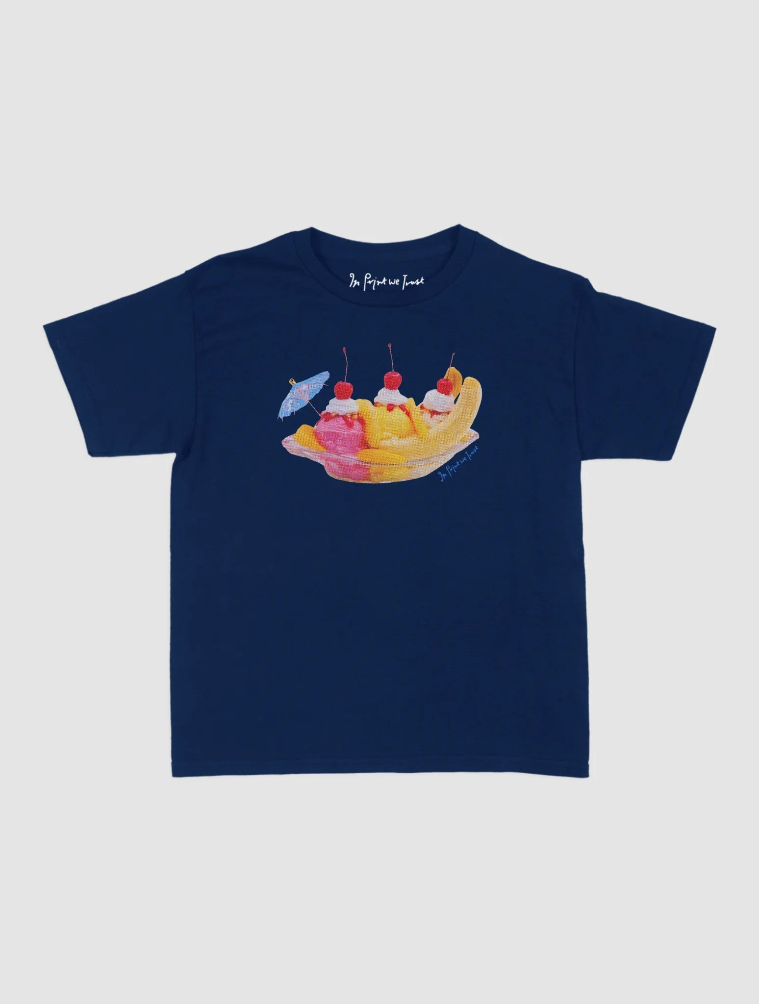 banana split baby tee - In Print We Trust