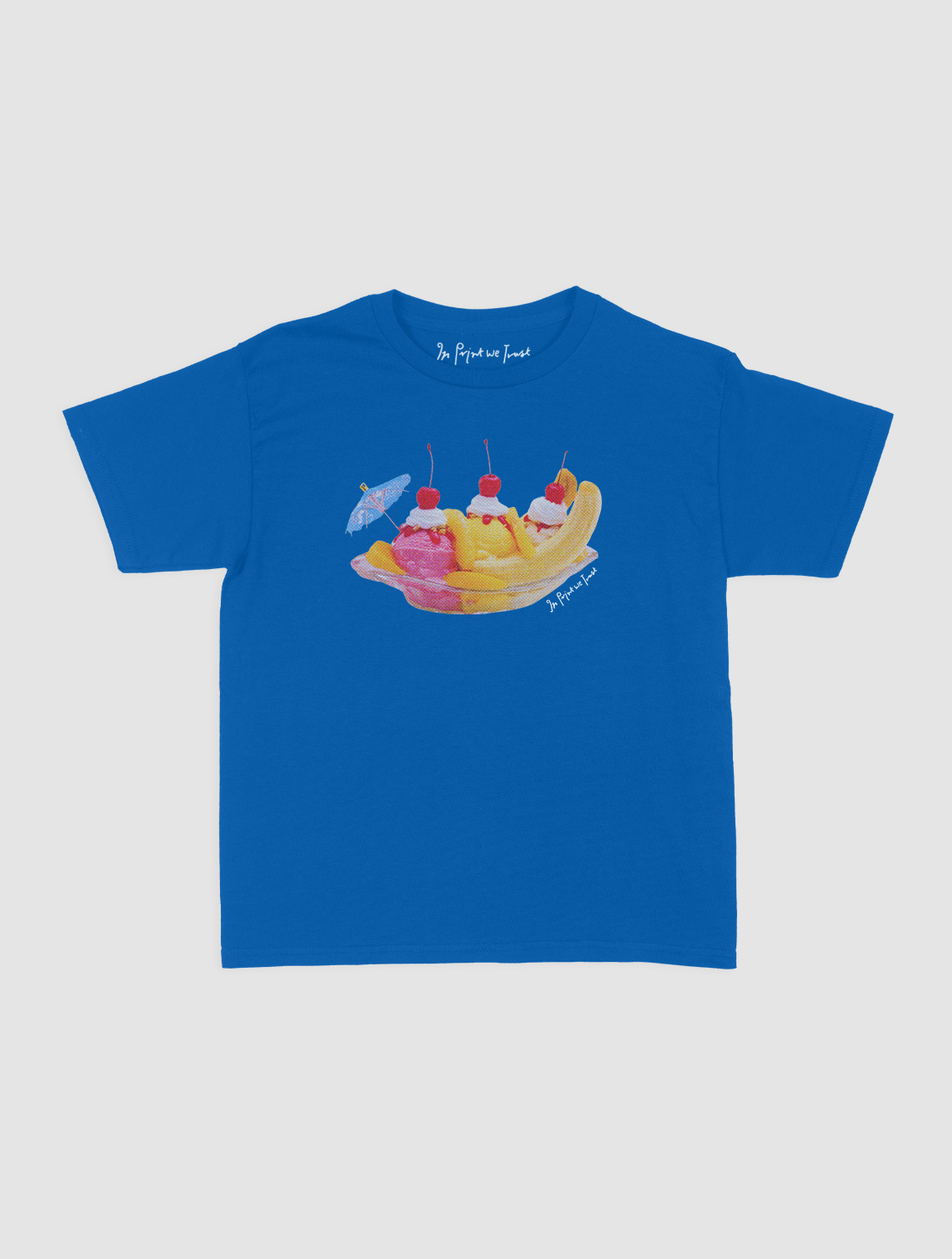 banana split baby tee - In Print We Trust