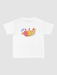 banana split baby tee - In Print We Trust