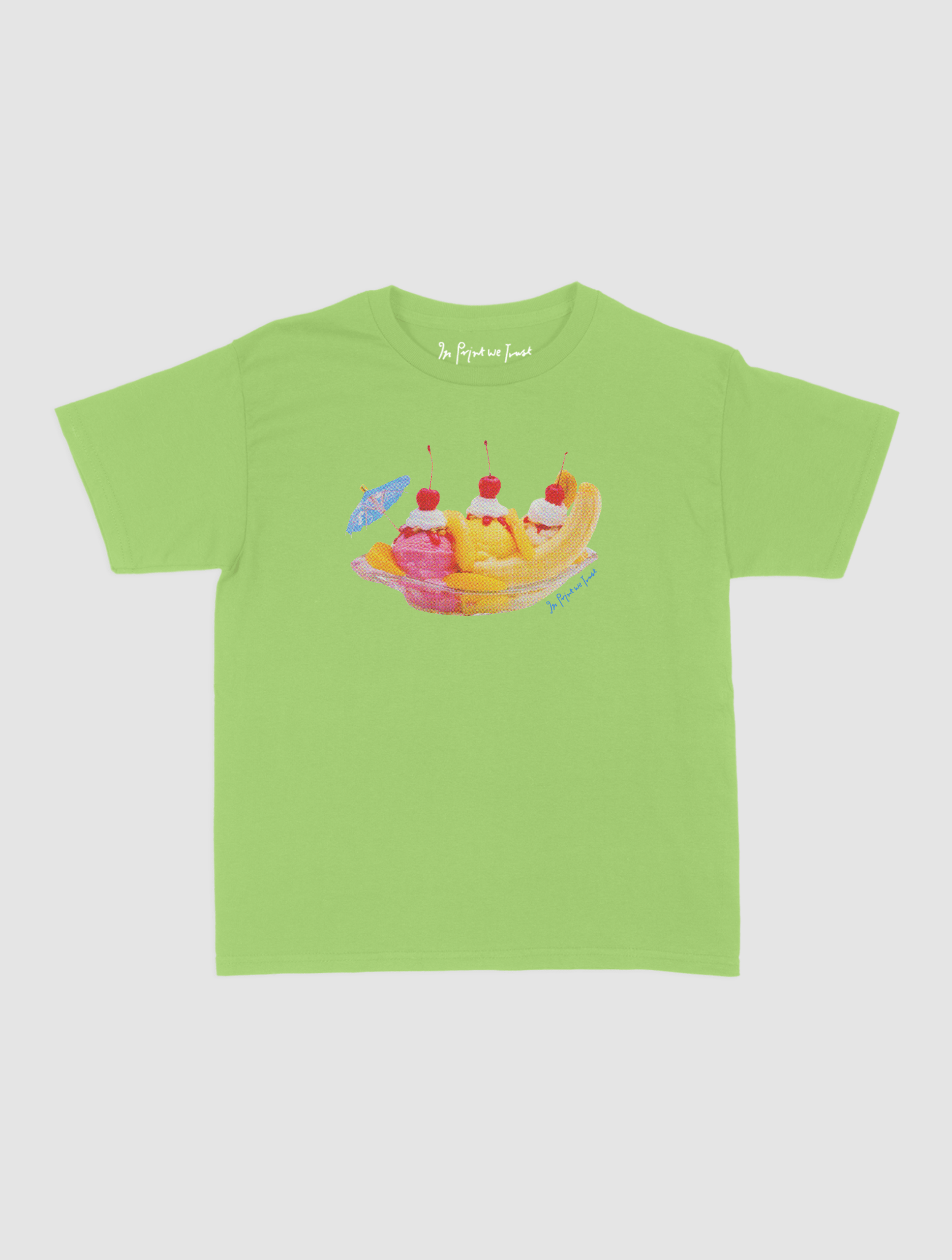 banana split baby tee - In Print We Trust