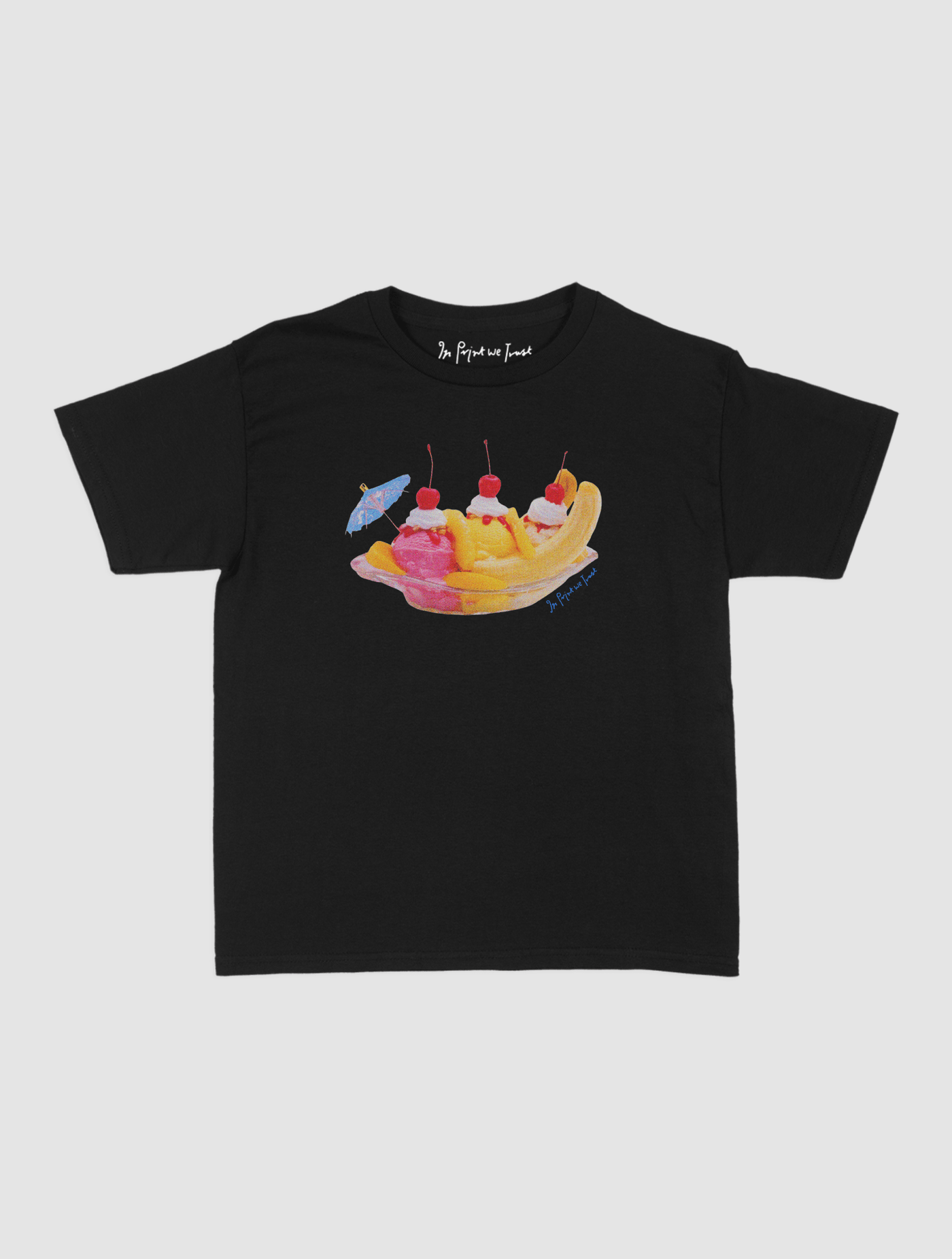 banana split baby tee - In Print We Trust
