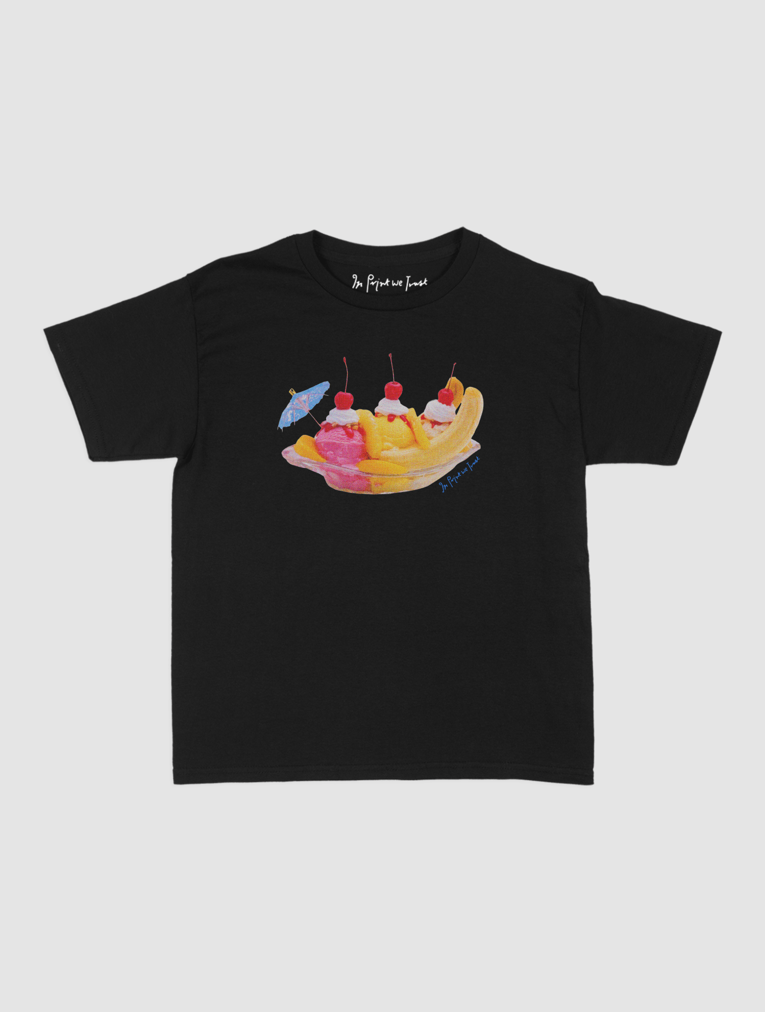 banana split baby tee - In Print We Trust