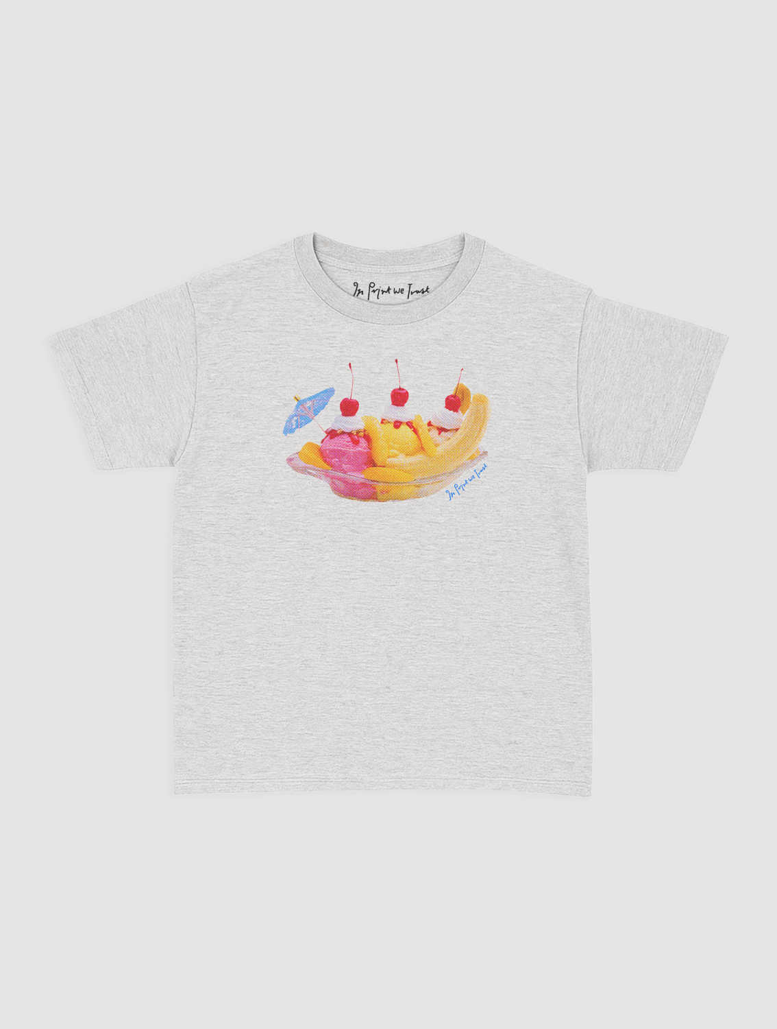 banana split baby tee - In Print We Trust