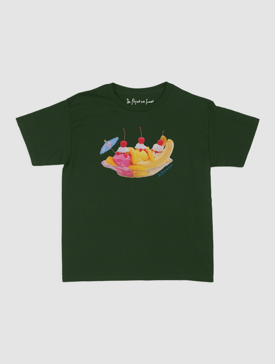 banana split baby tee - In Print We Trust